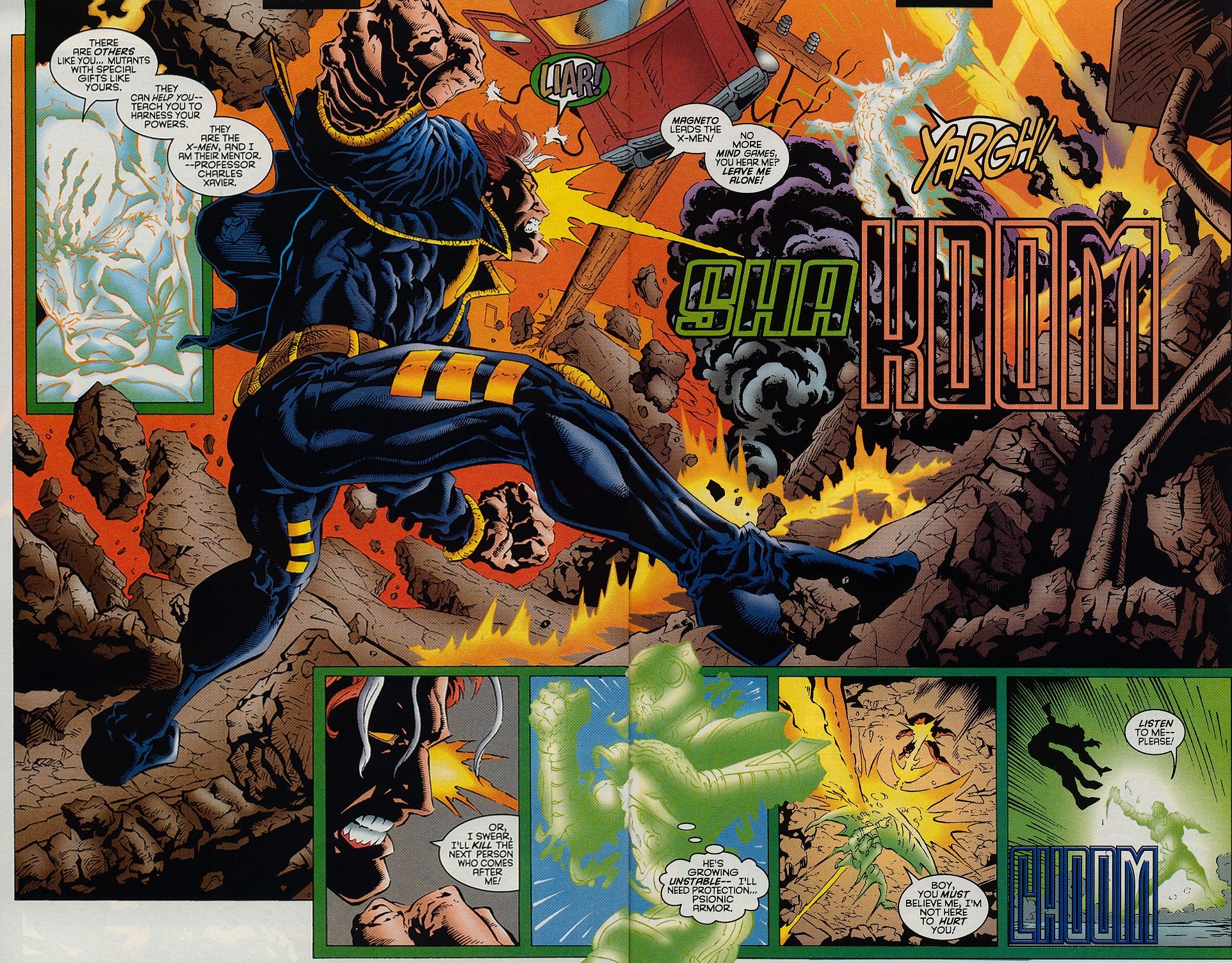 Read online X-Man comic -  Issue #10 - 17