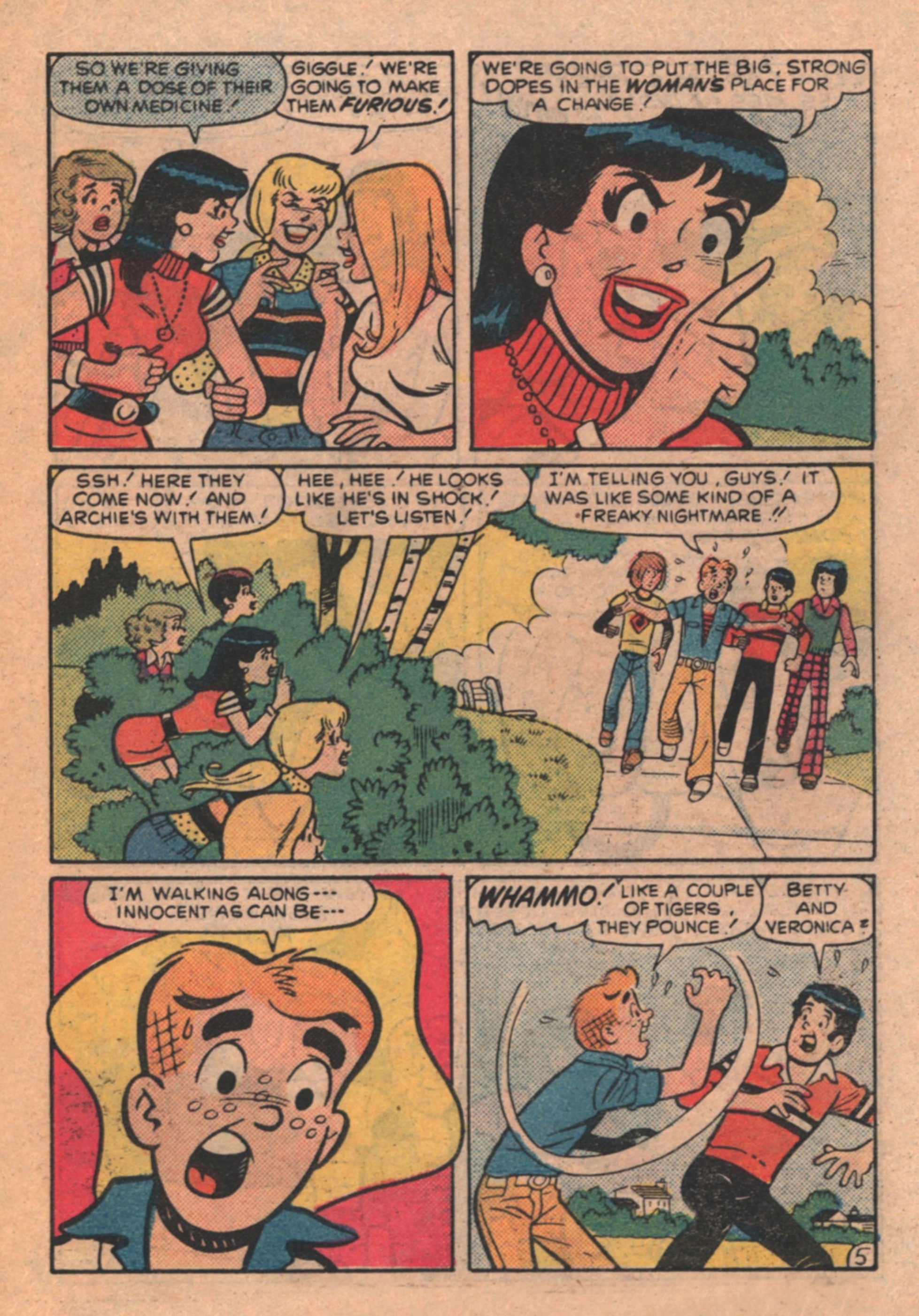 Read online Betty and Veronica Digest Magazine comic -  Issue #4 - 7