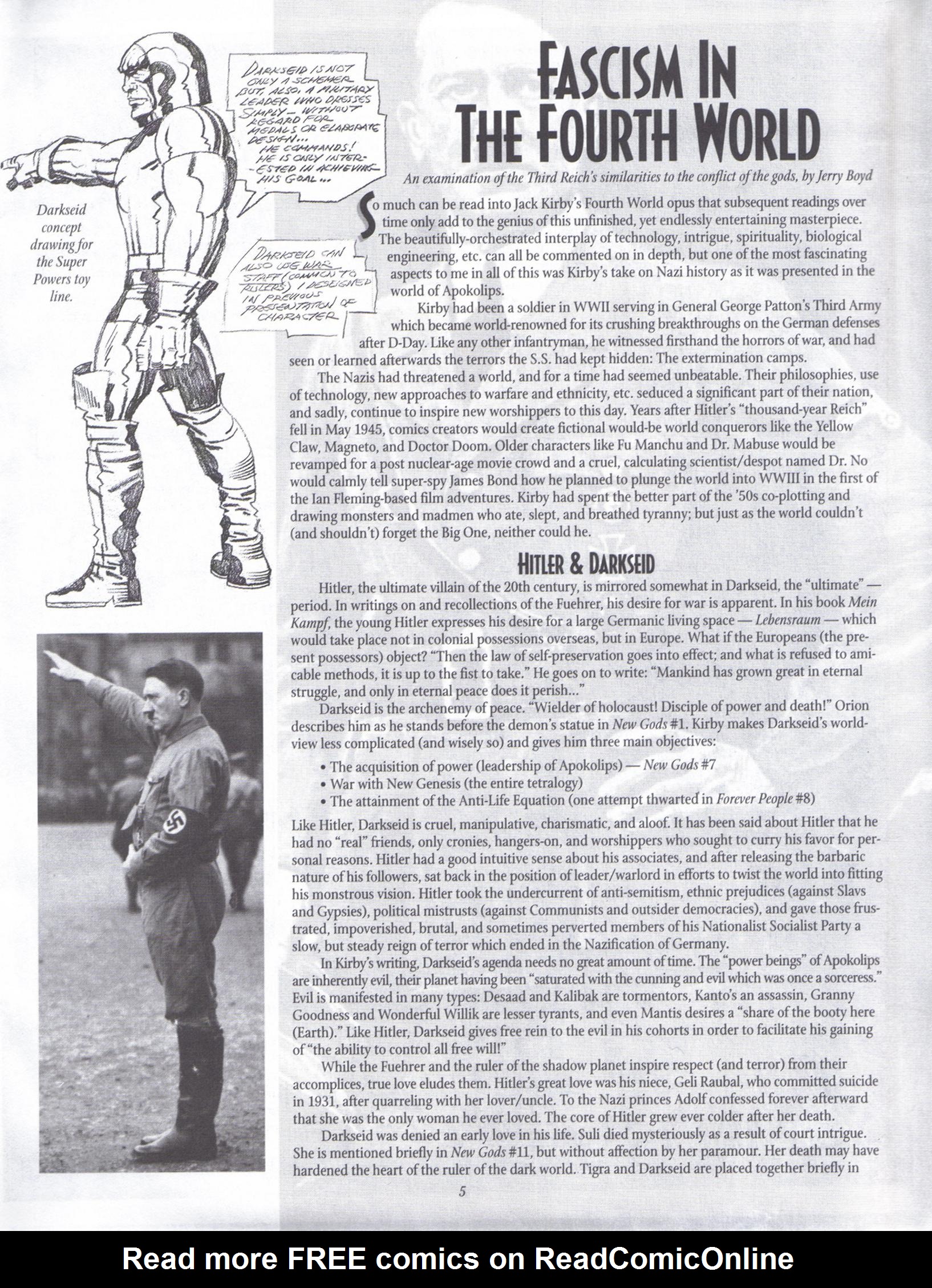 Read online The Jack Kirby Collector comic -  Issue #22 - 5