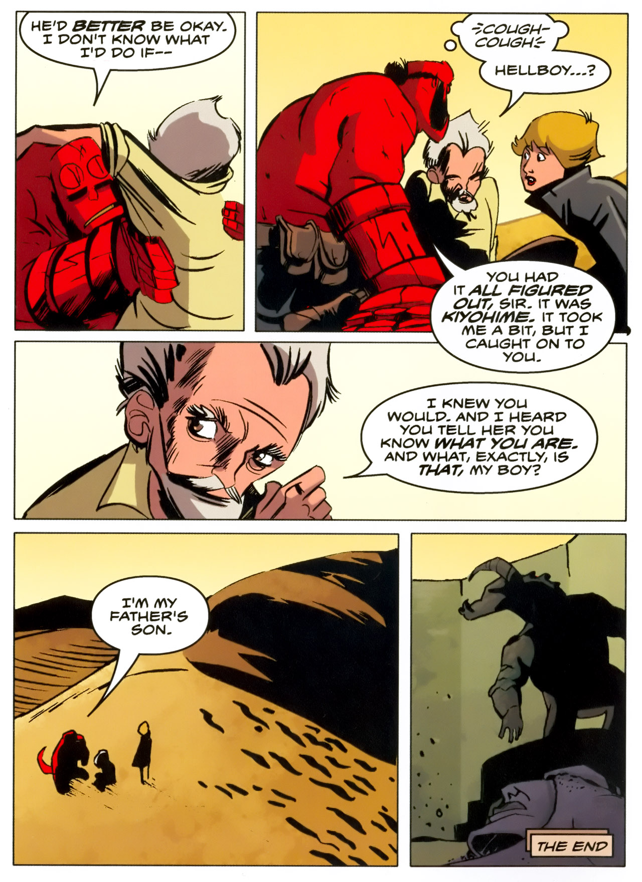 Read online Hellboy Animated: The Menagerie comic -  Issue # TPB - 63
