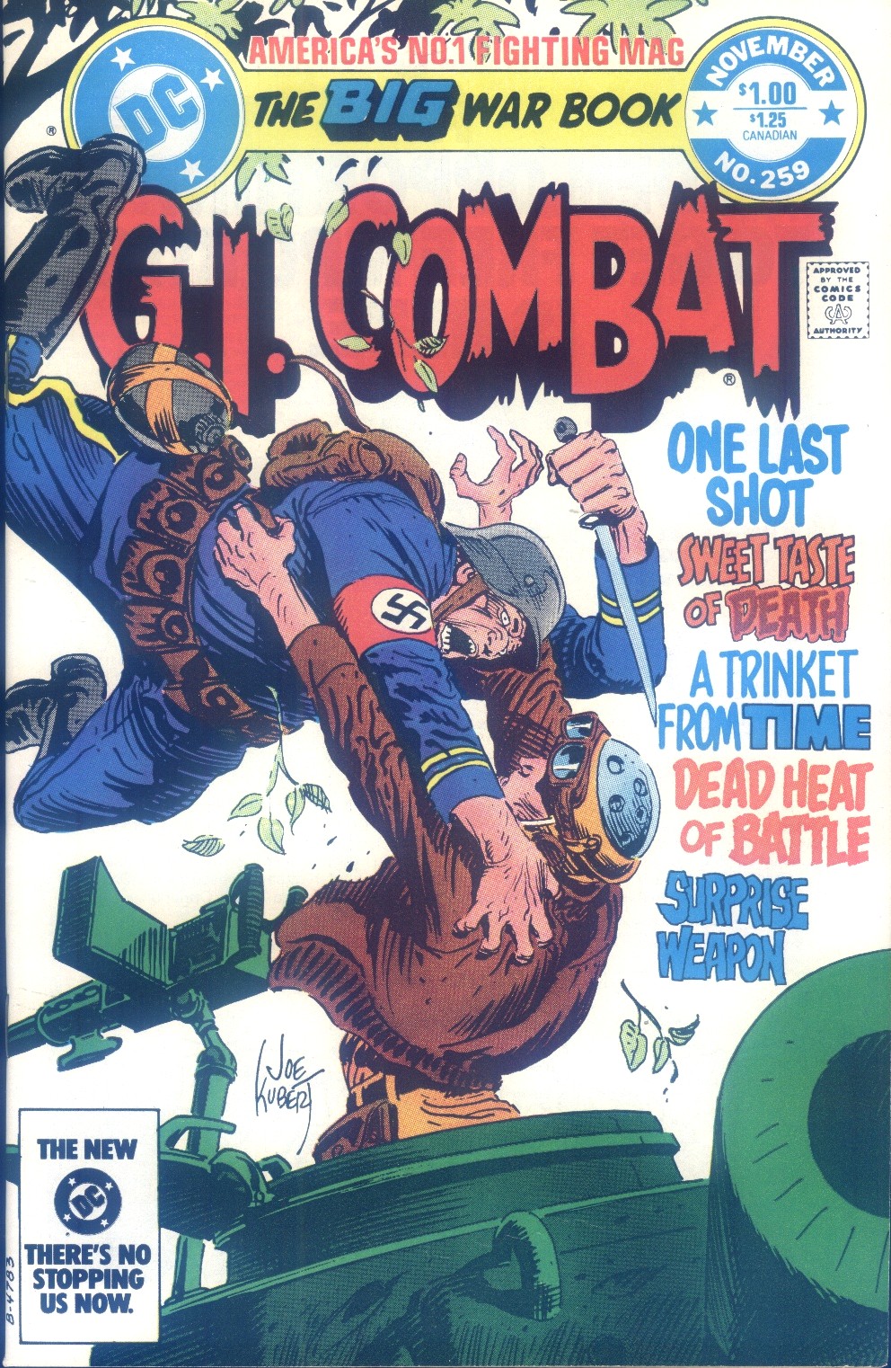 Read online G.I. Combat (1952) comic -  Issue #259 - 1