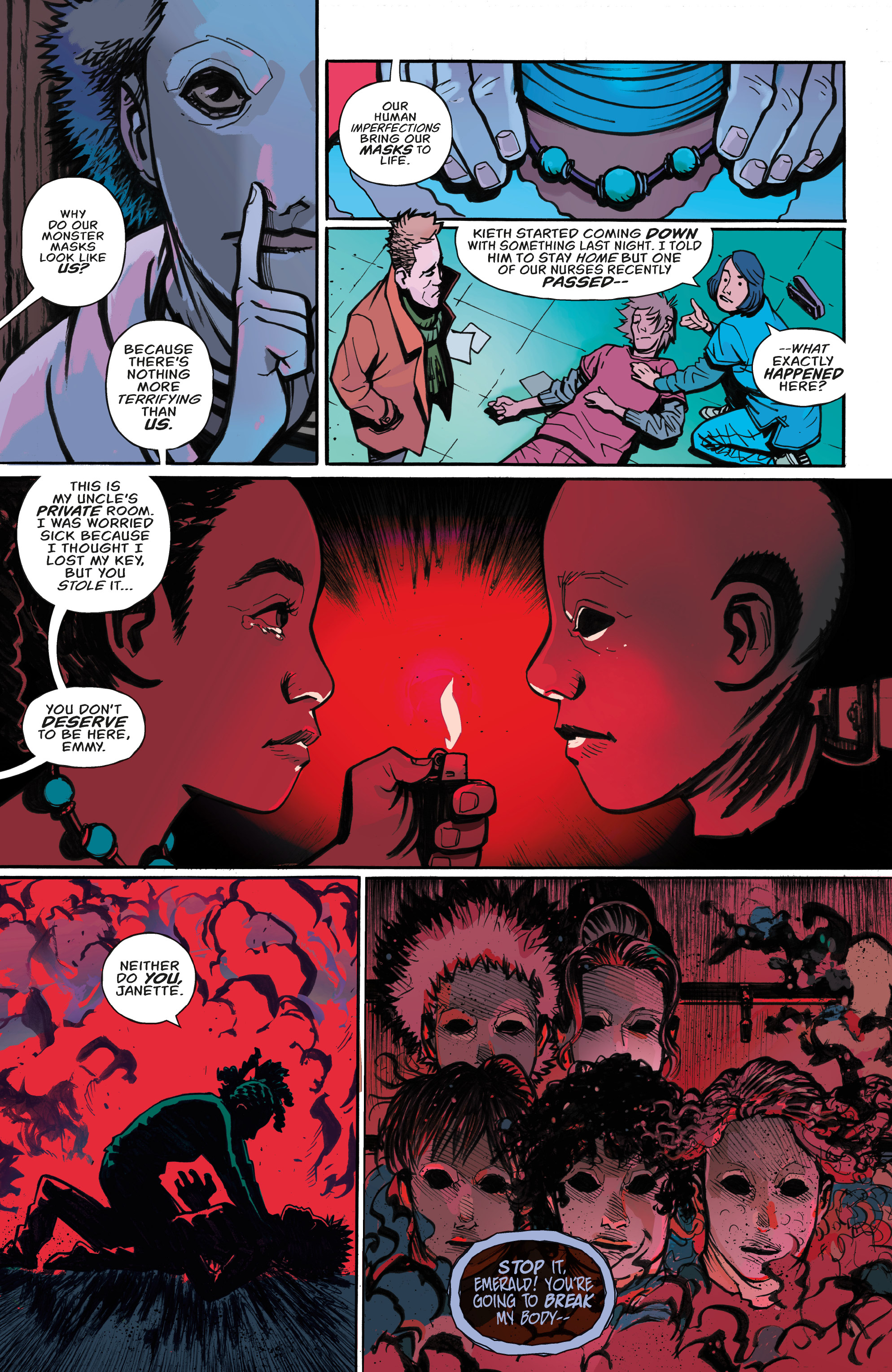 Read online Last Stop On the Red Line comic -  Issue #4 - 16