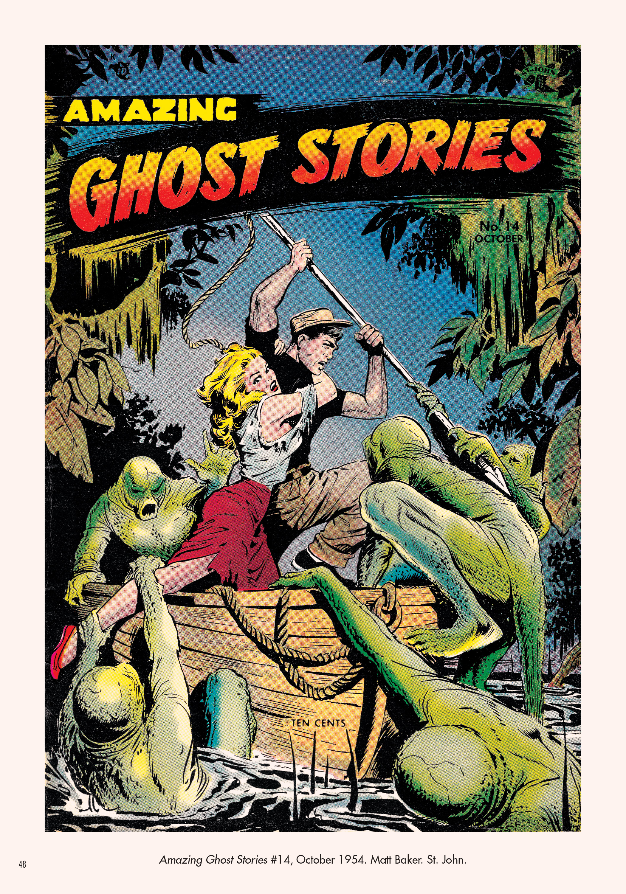 Read online Classic Monsters of Pre-Code Horror Comics: Swamp Monsters comic -  Issue # TPB - 48