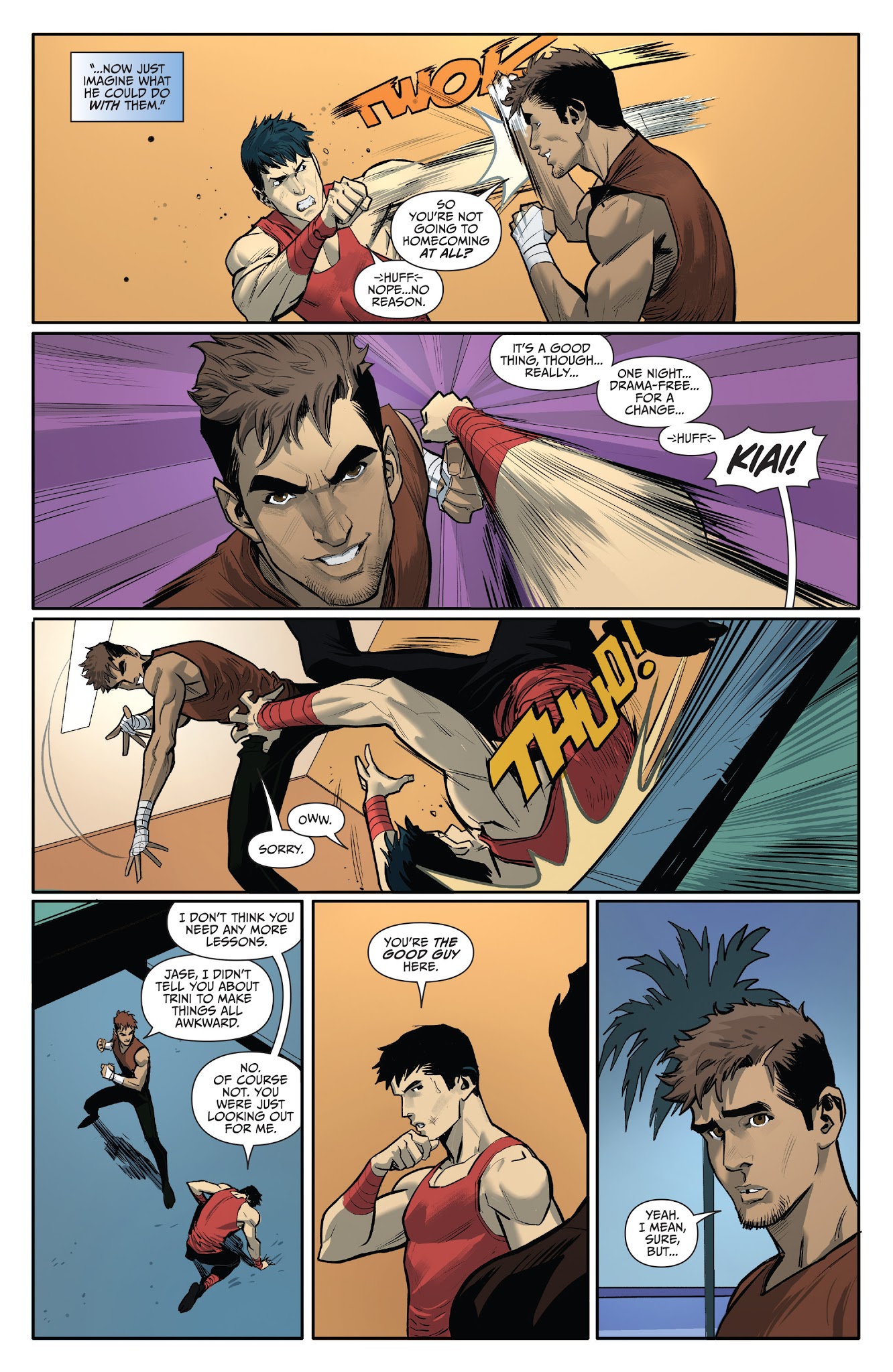 Read online Saban's Go Go Power Rangers comic -  Issue #7 - 7