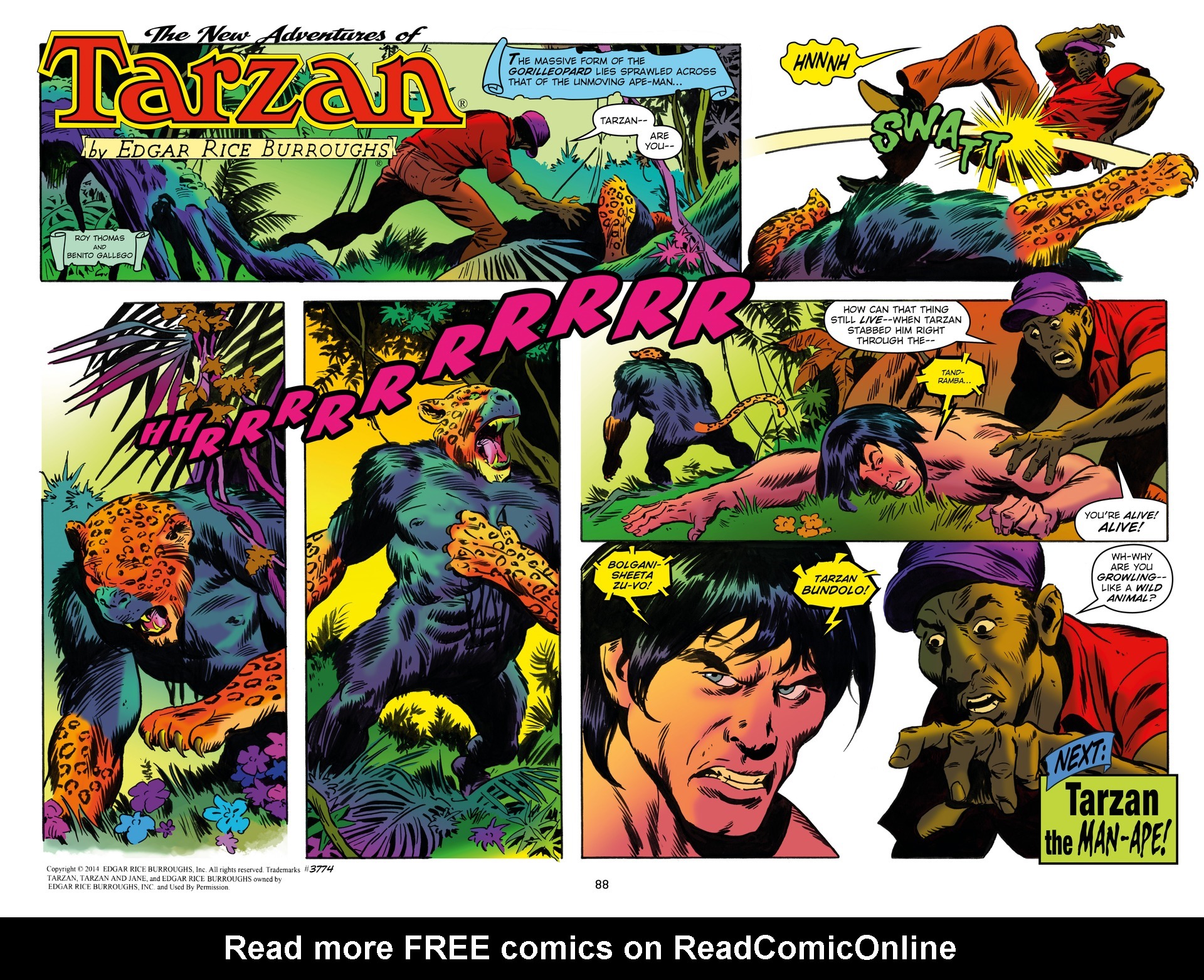 Read online Tarzan: The New Adventures comic -  Issue # TPB - 90