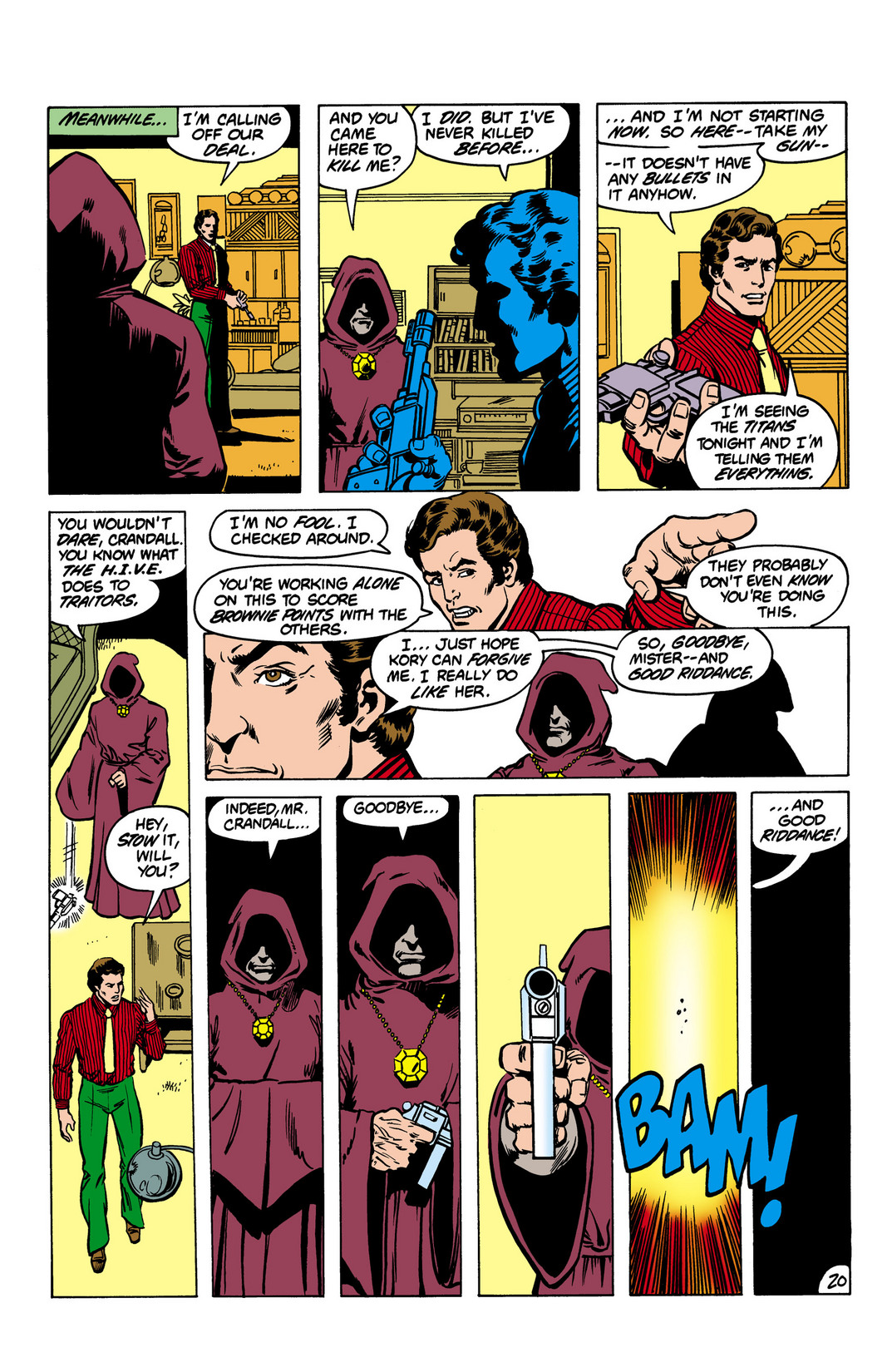 Read online The New Teen Titans (1980) comic -  Issue #16 - 21