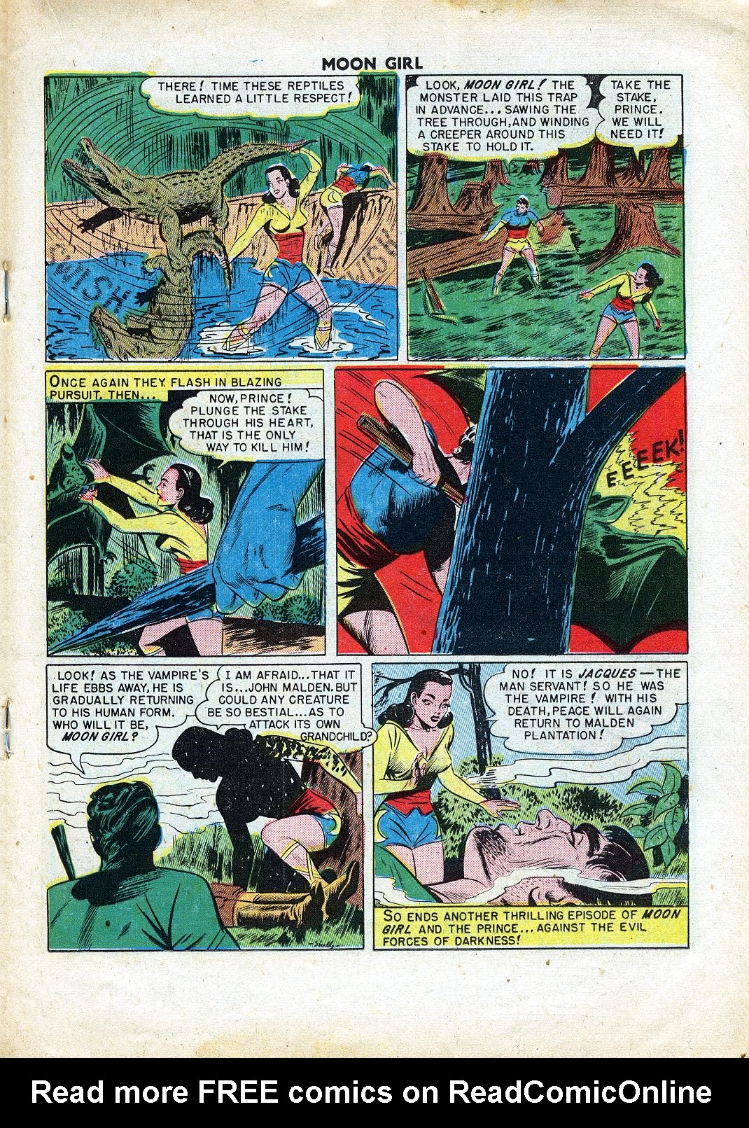 Read online Moon Girl (1947) comic -  Issue #4 - 19