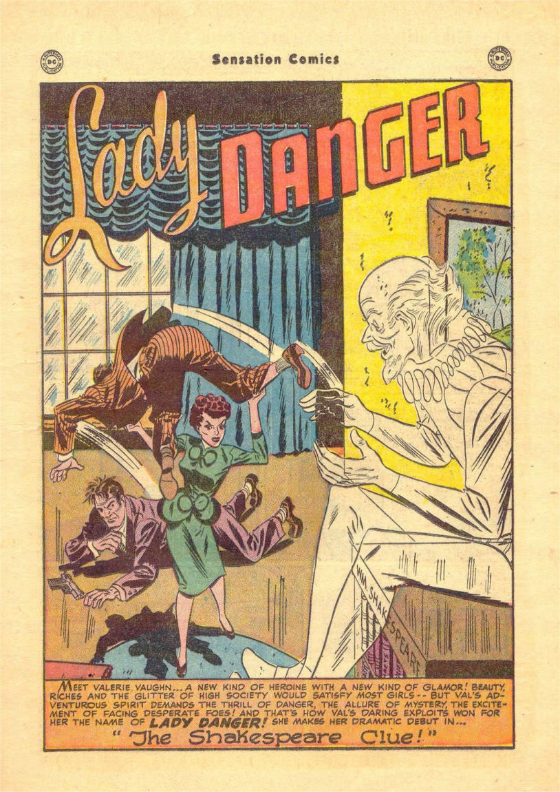 Read online Sensation (Mystery) Comics comic -  Issue #84 - 17