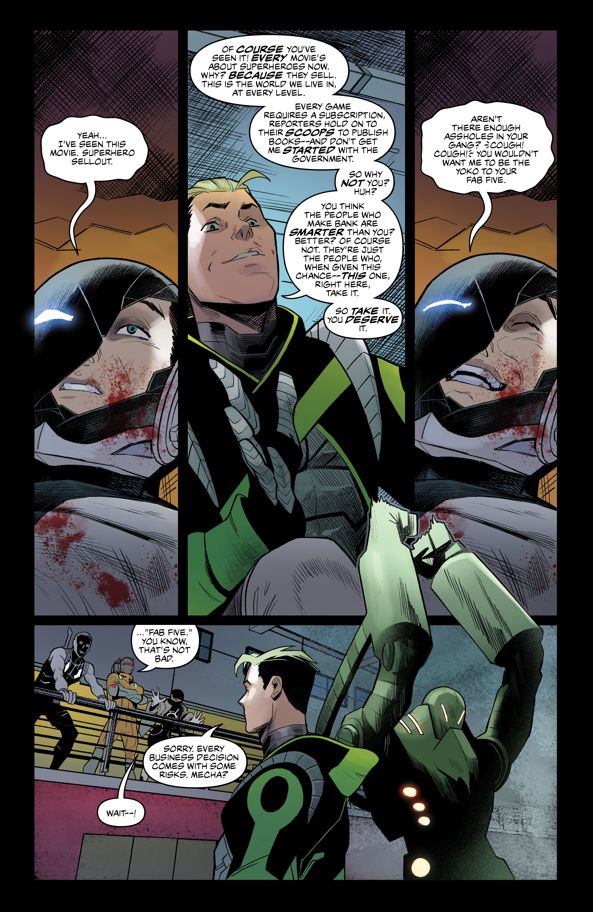 Read online Radiant Black comic -  Issue #16 - 22