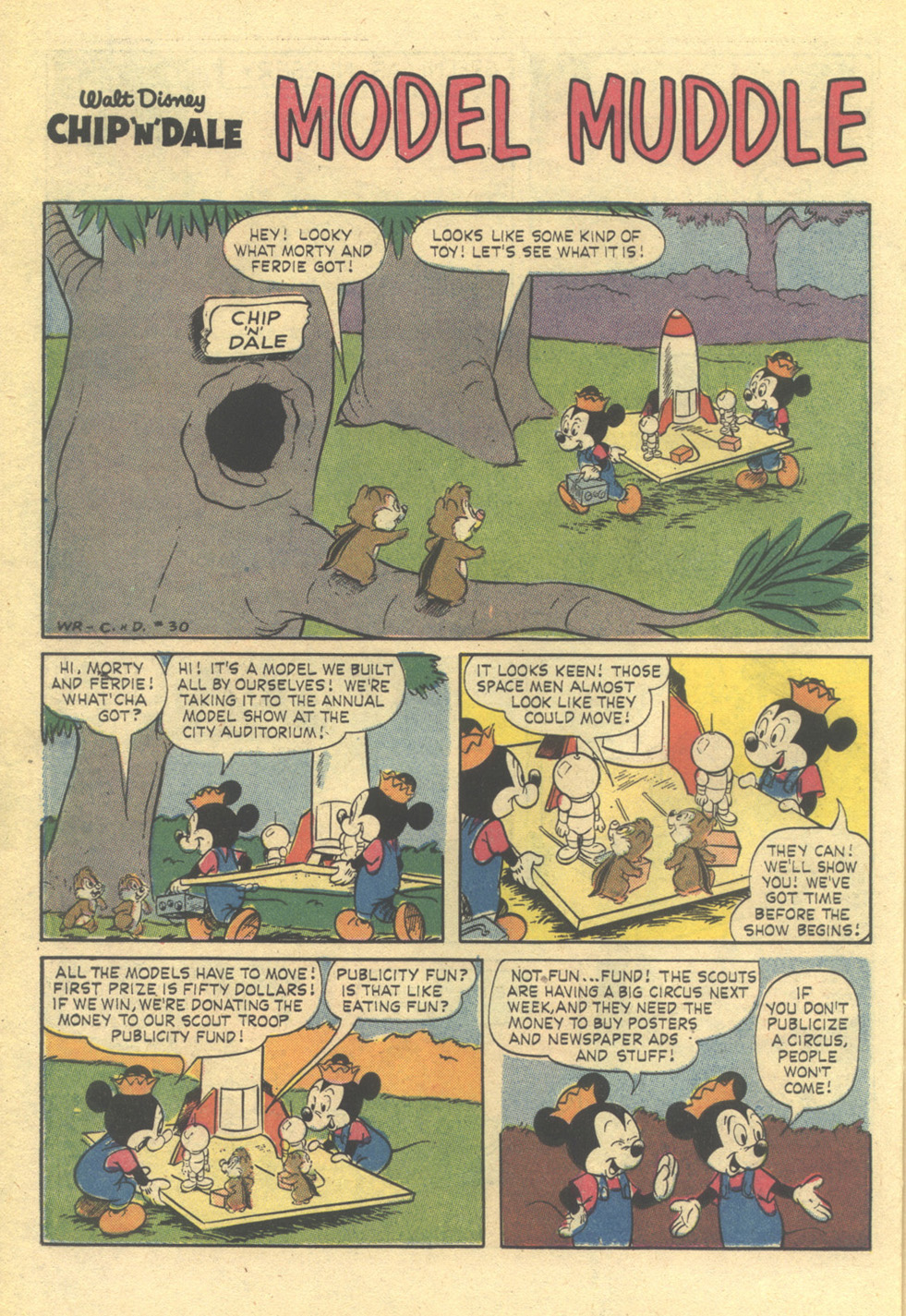 Read online Walt Disney Chip 'n' Dale comic -  Issue #21 - 22