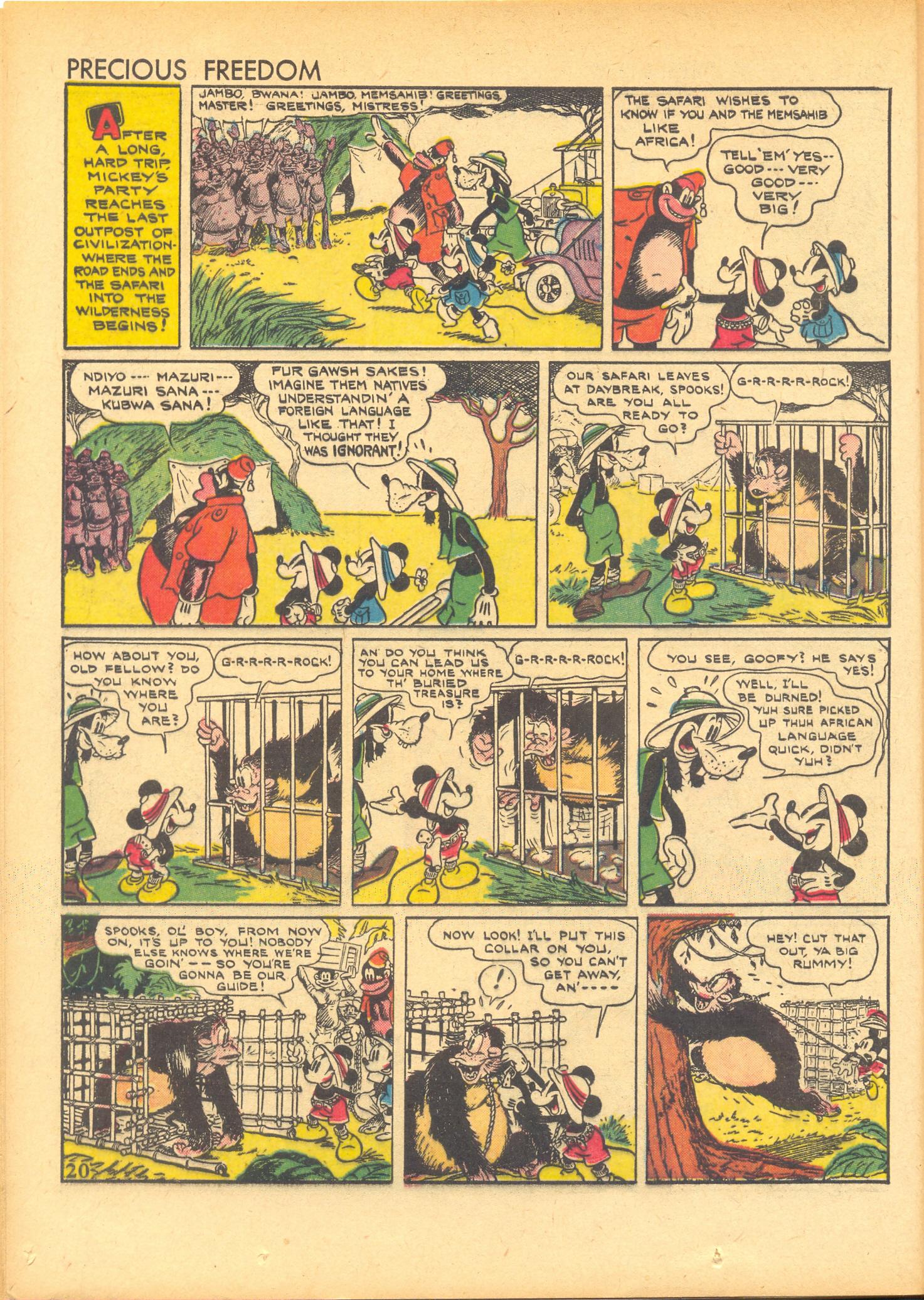 Read online Walt Disney's Comics and Stories comic -  Issue #4 - 22