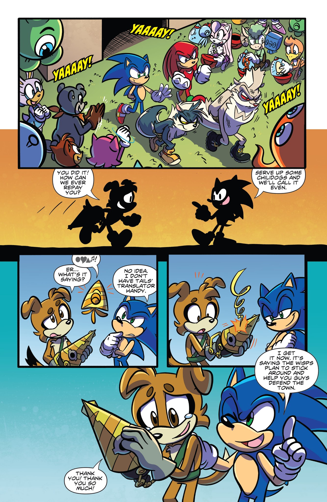 Read online Sonic the Hedgehog (2018) comic -  Issue #3 - 19