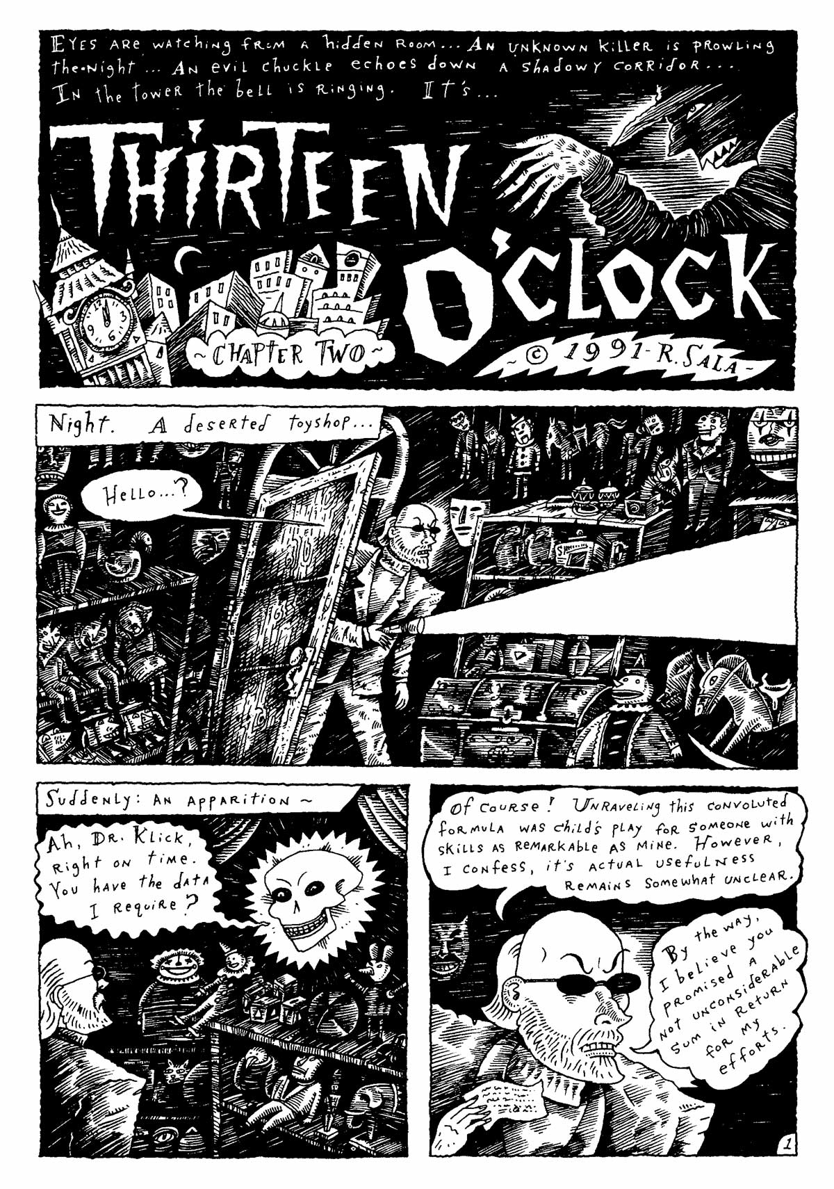 Read online Thirteen O'Clock comic -  Issue # Full - 11