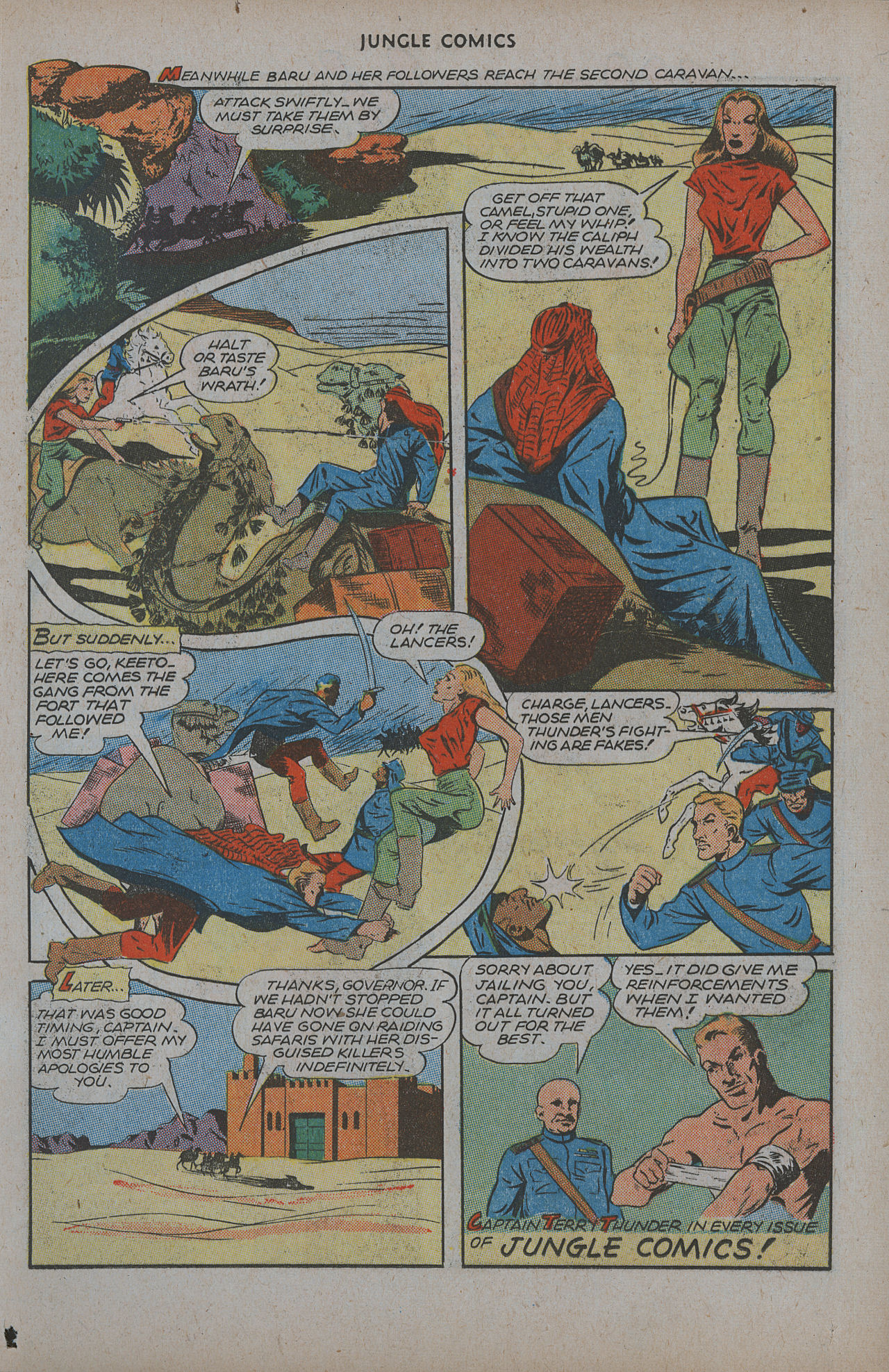 Read online Jungle Comics comic -  Issue #72 - 17