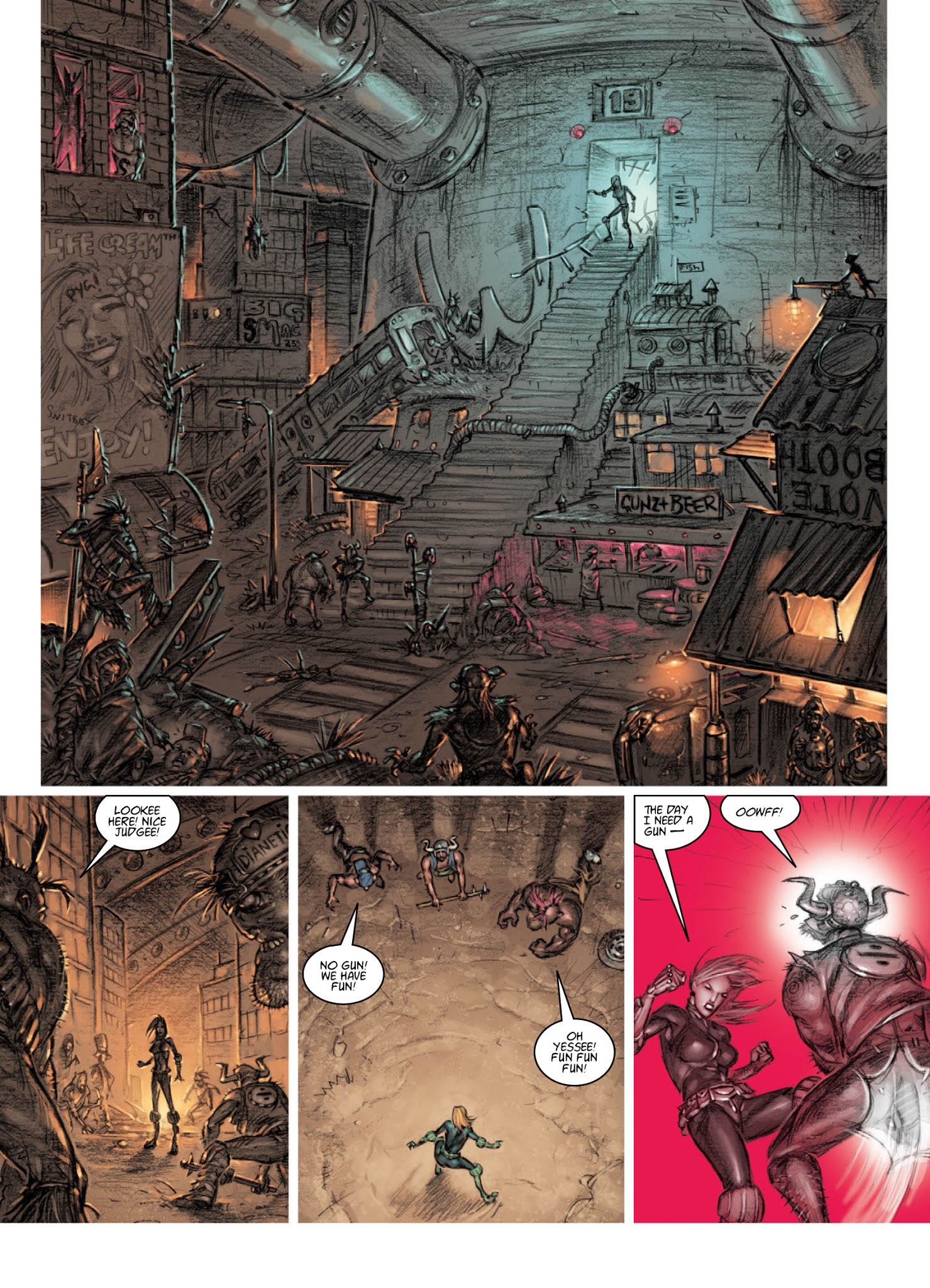 Read online Judge Anderson: The Psi Files comic -  Issue # TPB 5 - 222