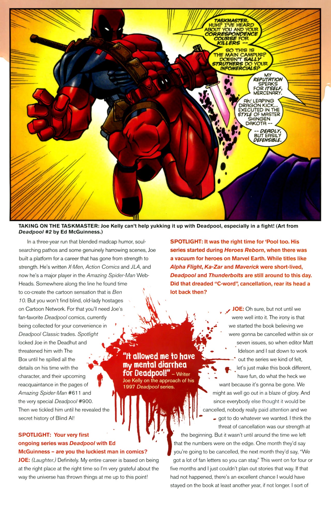 Read online Marvel Spotlight: Deadpool comic -  Issue # Full - 13