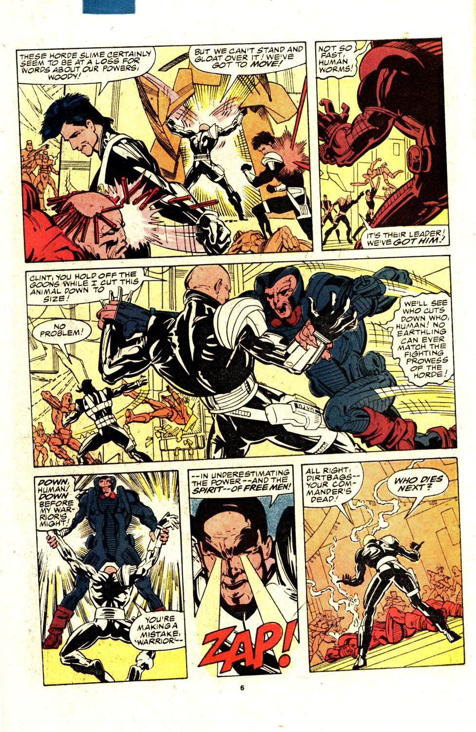 Read online Strikeforce: Morituri comic -  Issue #1 - 7