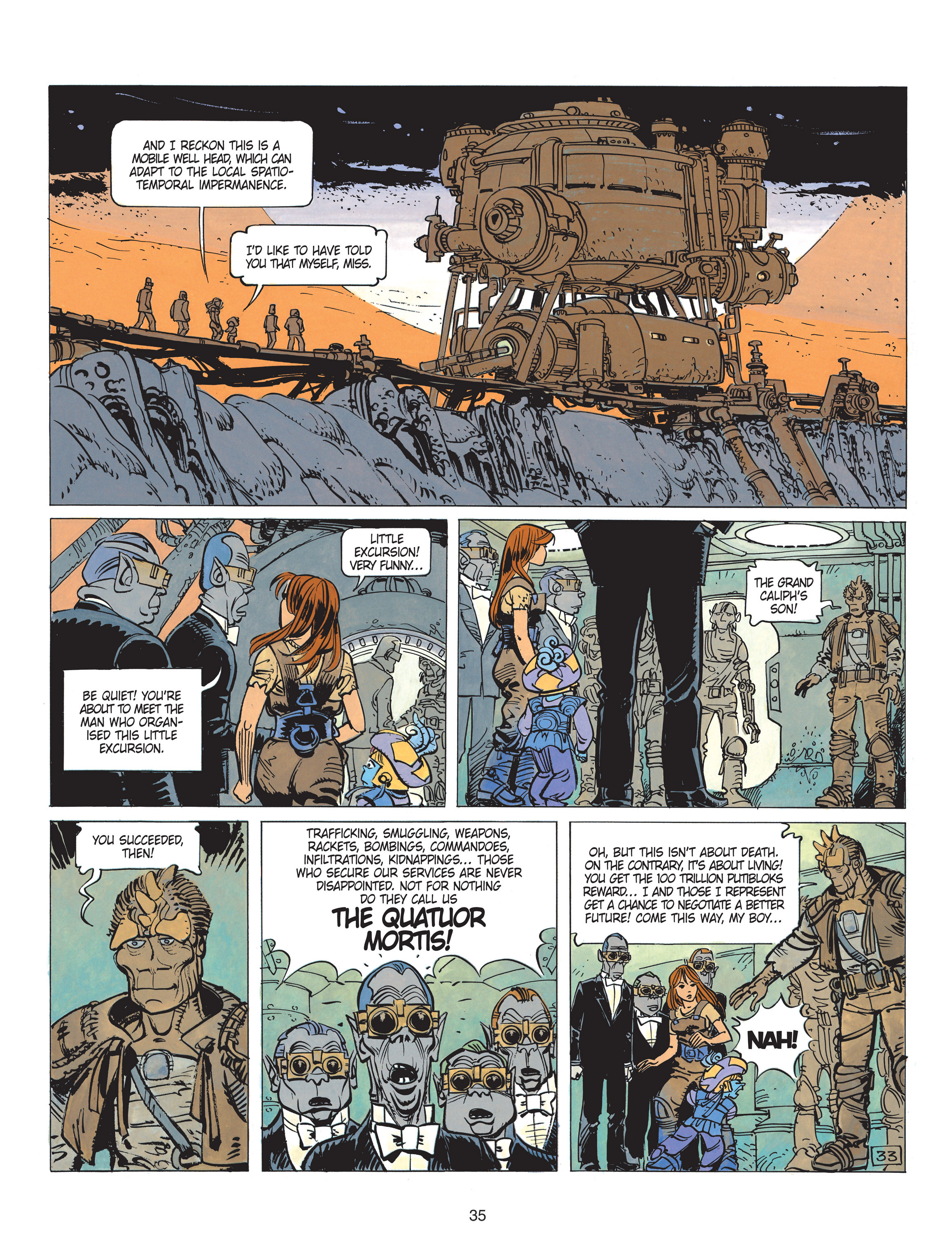 Read online Valerian and Laureline comic -  Issue #16 - 35