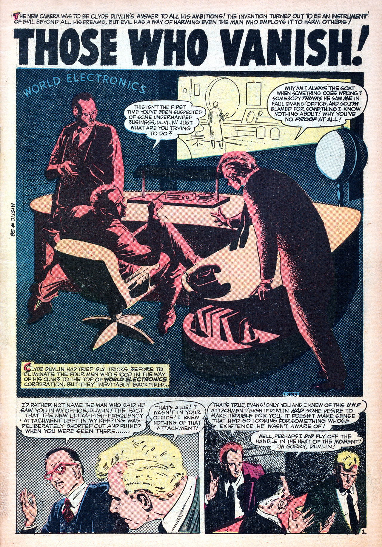 Read online Mystic (1951) comic -  Issue #58 - 3