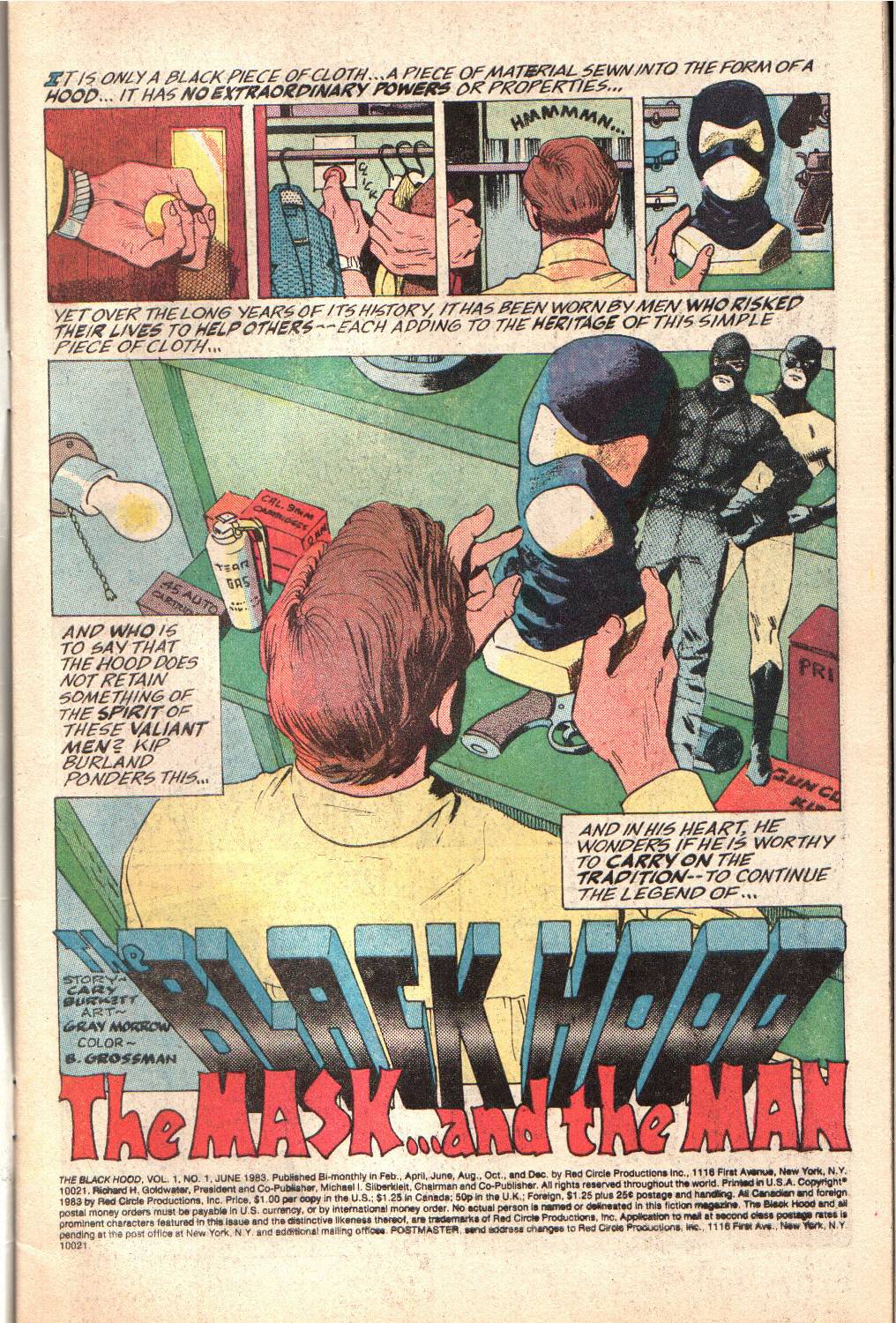 Read online The Black Hood (1983) comic -  Issue #1 - 3
