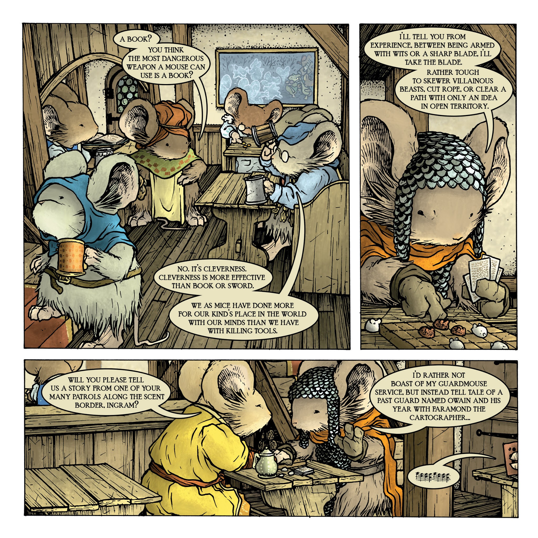 Read online Mouse Guard: Legends of the Guard Volume Two comic -  Issue # TPB - 89