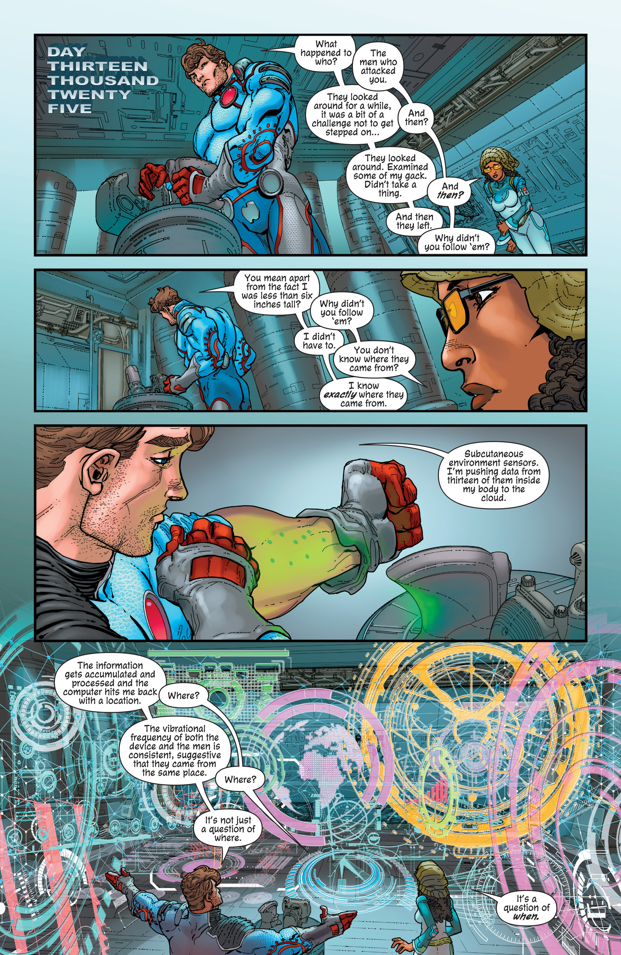 Read online The Infinite Adventures of Jonas Quantum comic -  Issue #1 - 19