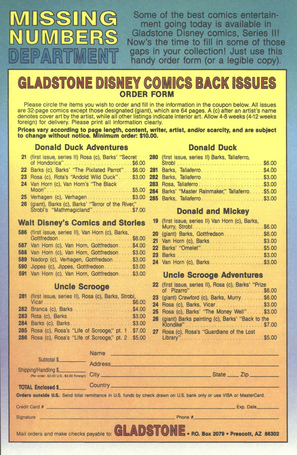 Read online Walt Disney's Donald Duck (1986) comic -  Issue #288 - 31