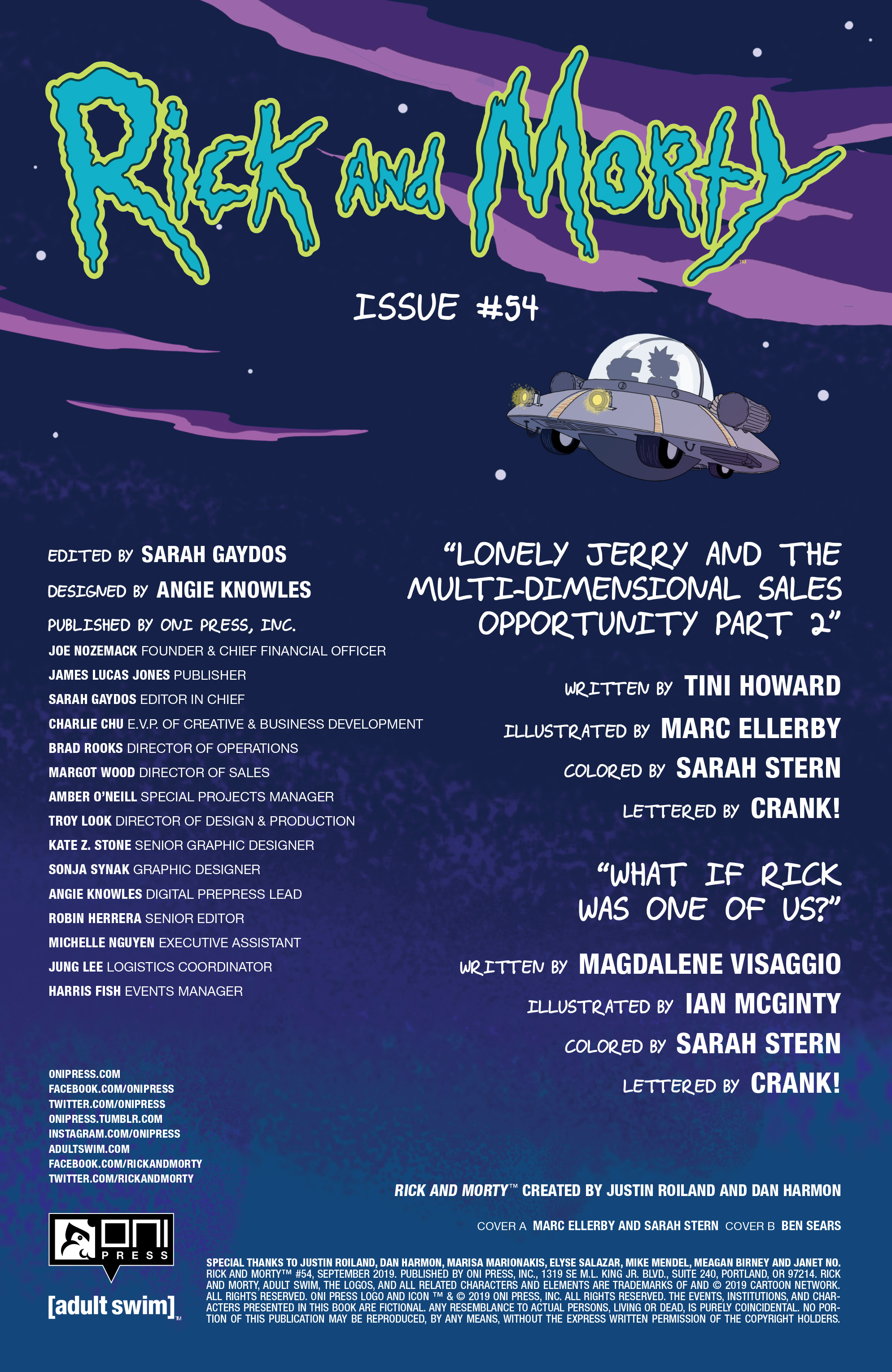 Read online Rick and Morty comic -  Issue #54 - 2