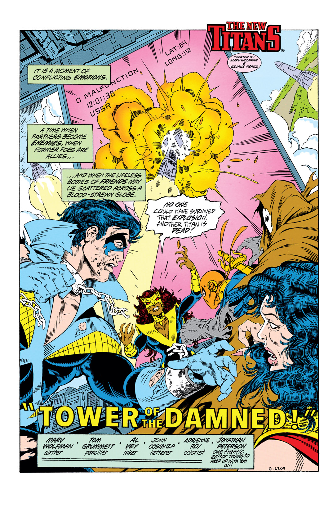 Read online The New Titans (1988) comic -  Issue #76 - 2