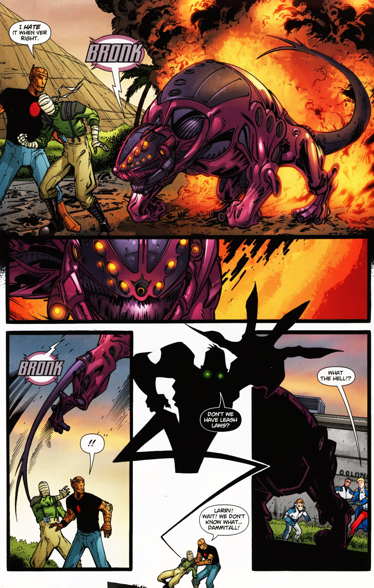 Read online Doom Patrol (2009) comic -  Issue #8 - 20