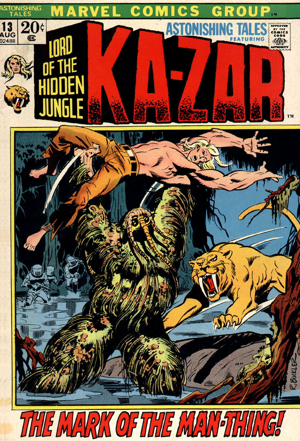 Read online Astonishing Tales (1970) comic -  Issue #13 - 1