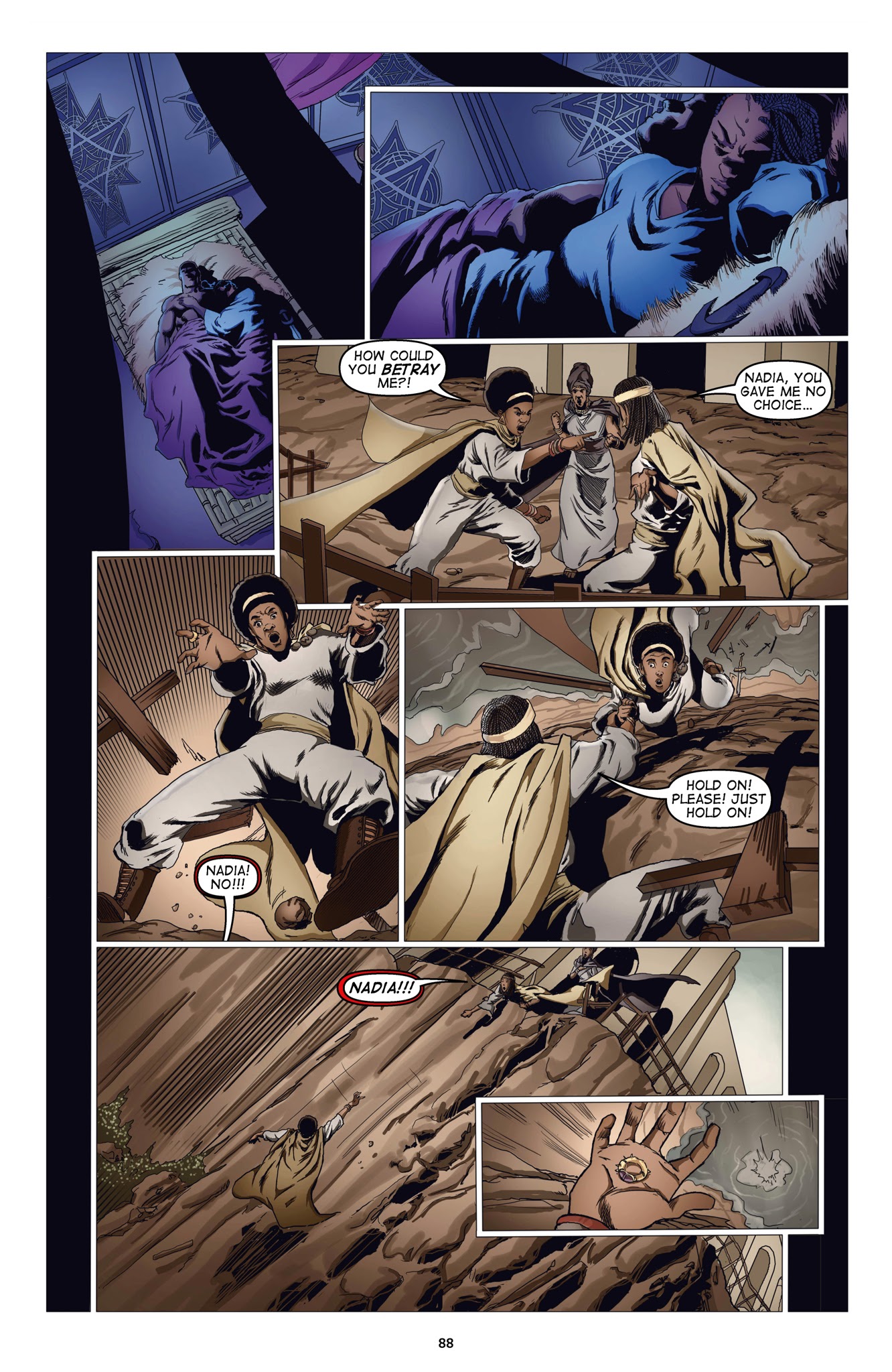 Read online Malika: Warrior Queen comic -  Issue # TPB 1 (Part 1) - 90