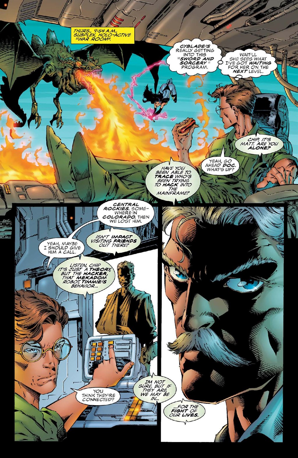 Read online Cyberforce (1992) comic -  Issue # _The Complete Cyberforce (Part 7) - 2