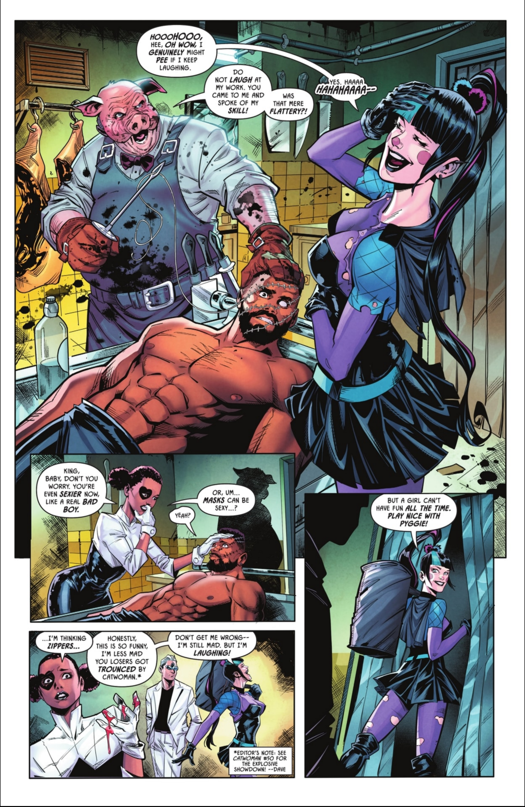 Read online Punchline: The Gotham Game comic -  Issue #3 - 4