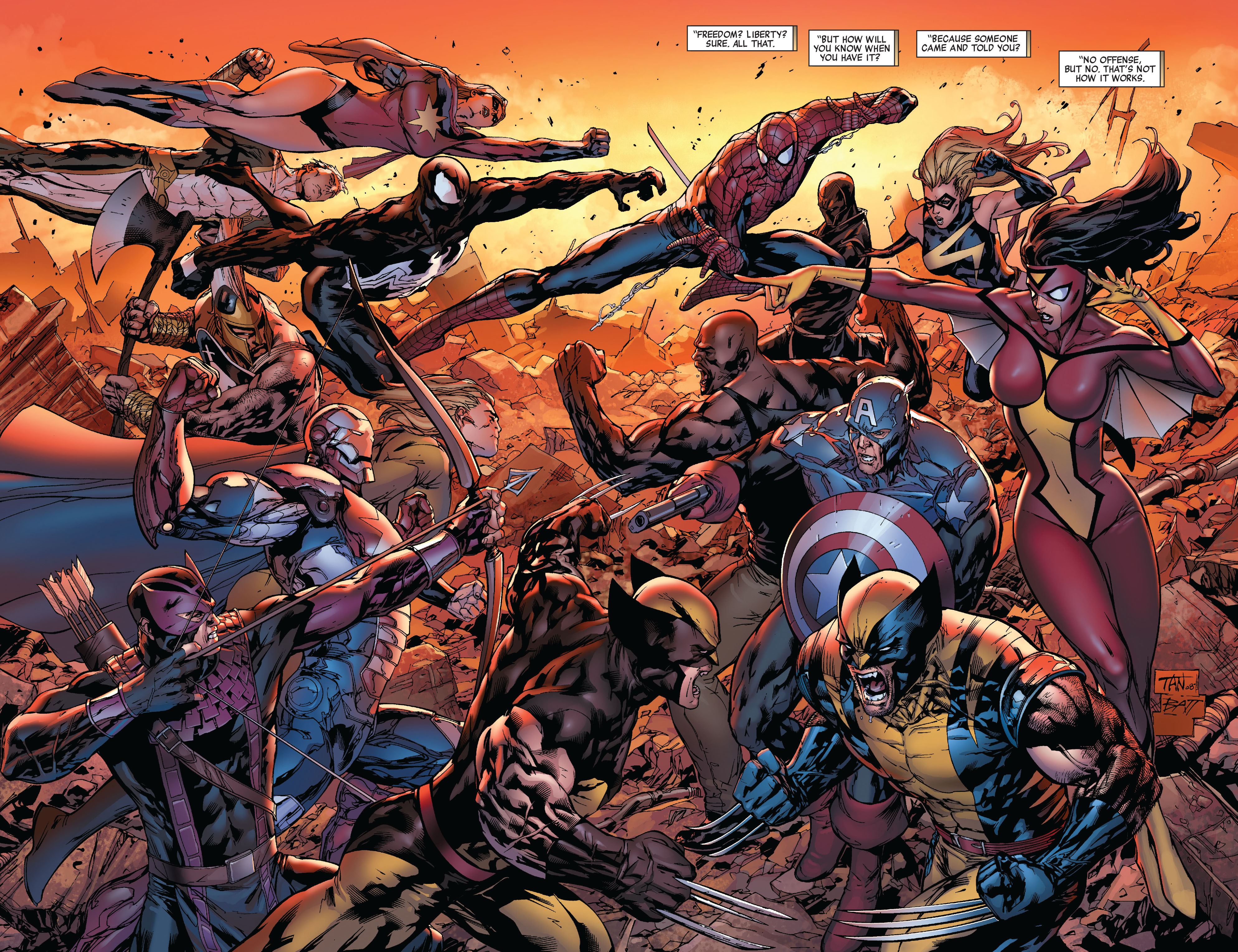 Read online New Avengers Finale comic -  Issue # Full - 42