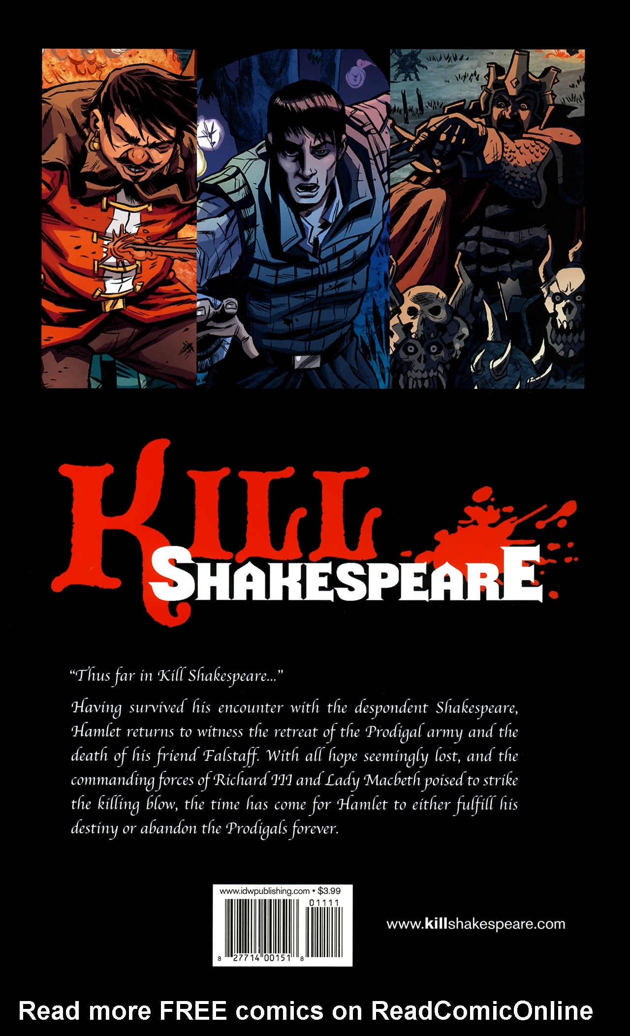 Read online Kill Shakespeare comic -  Issue #11 - 28