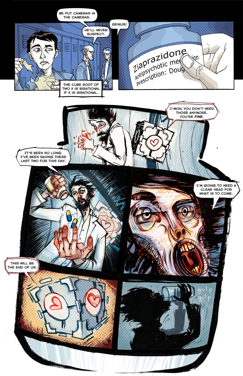 Read online Portal 2: Lab Rat comic -  Issue # Full - 6
