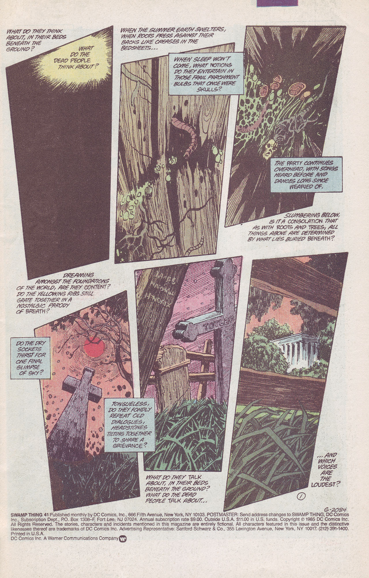 Read online Swamp Thing (1982) comic -  Issue #41 - 3