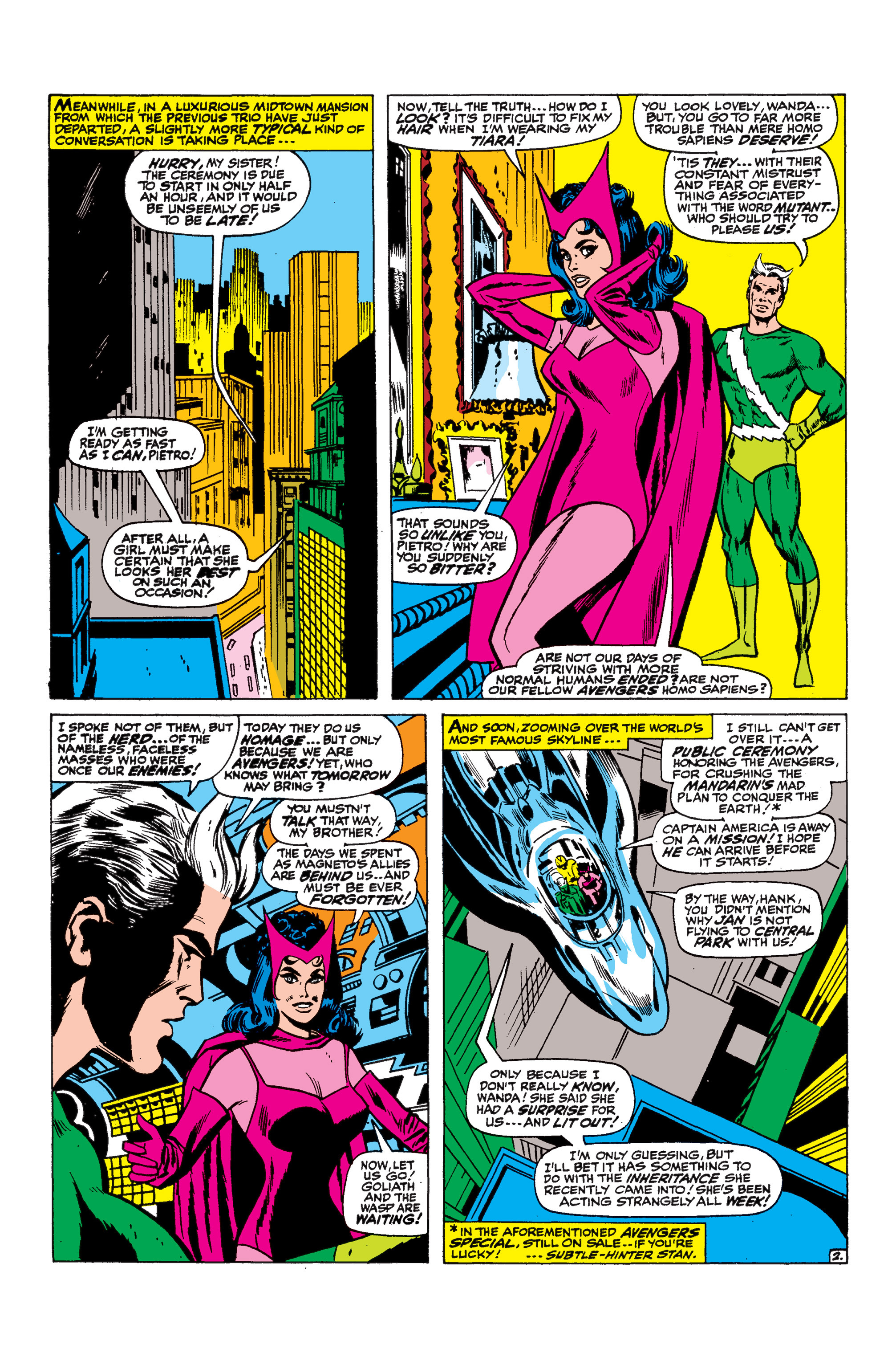 Read online Marvel Masterworks: The Avengers comic -  Issue # TPB 5 (Part 1) - 89
