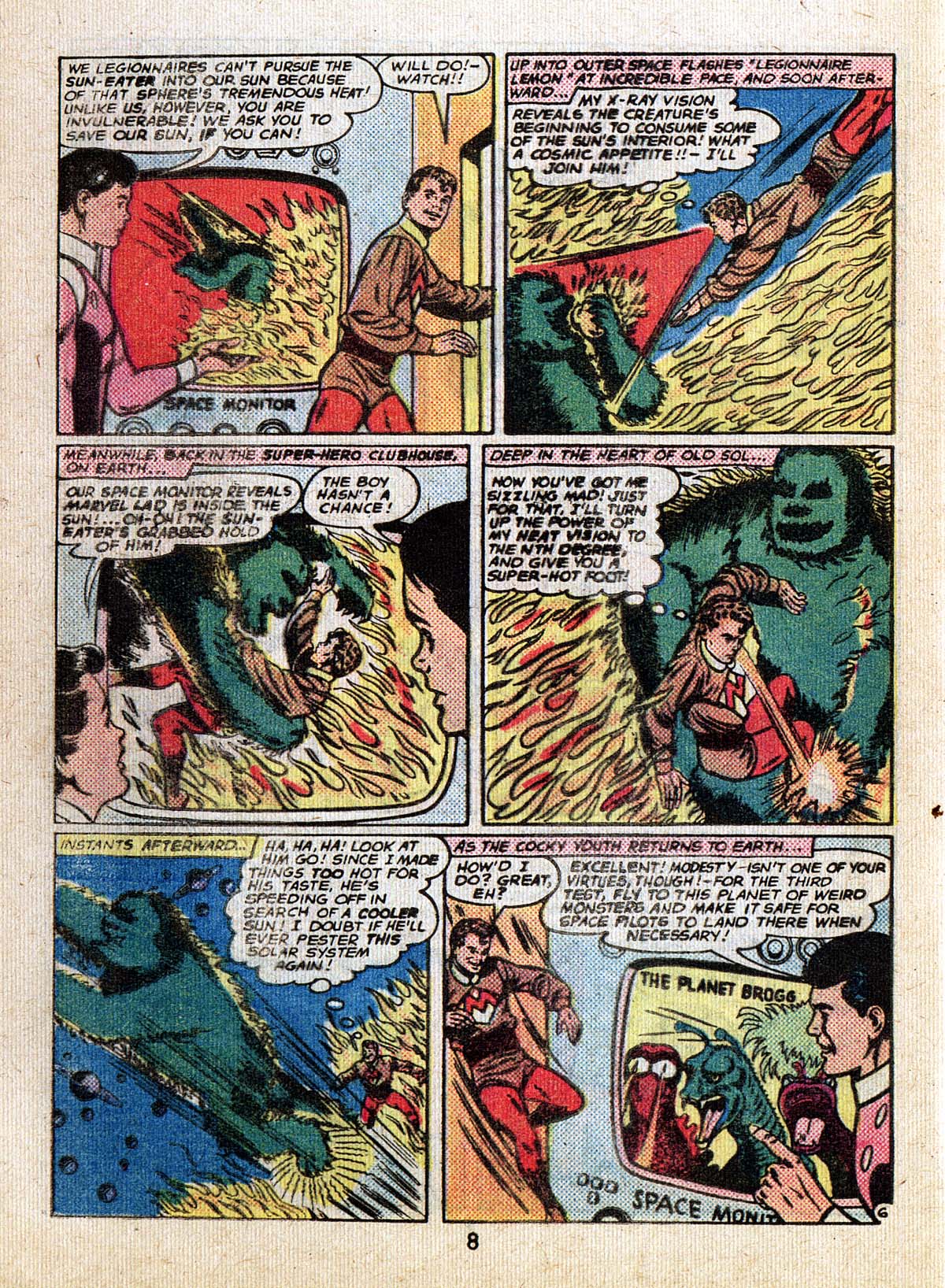 Read online Adventure Comics (1938) comic -  Issue #500 - 8