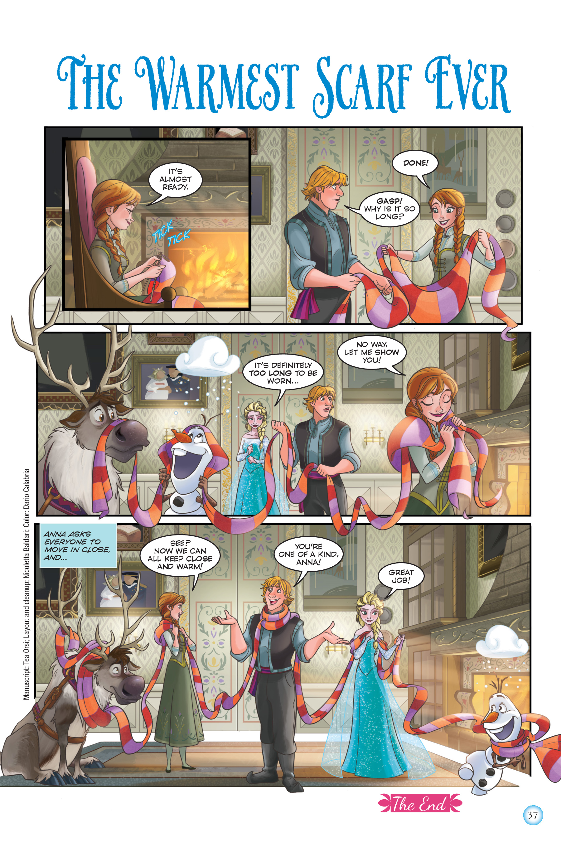 Read online Frozen Adventures: Snowy Stories comic -  Issue # TPB (Part 1) - 37