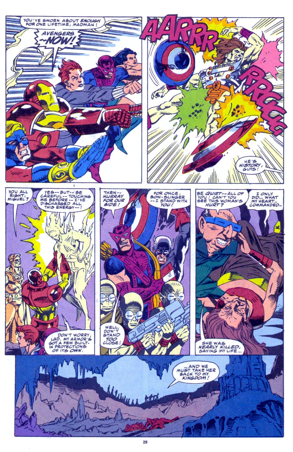 Read online Avengers West Coast (1989) comic -  Issue # Annual 6 - 26