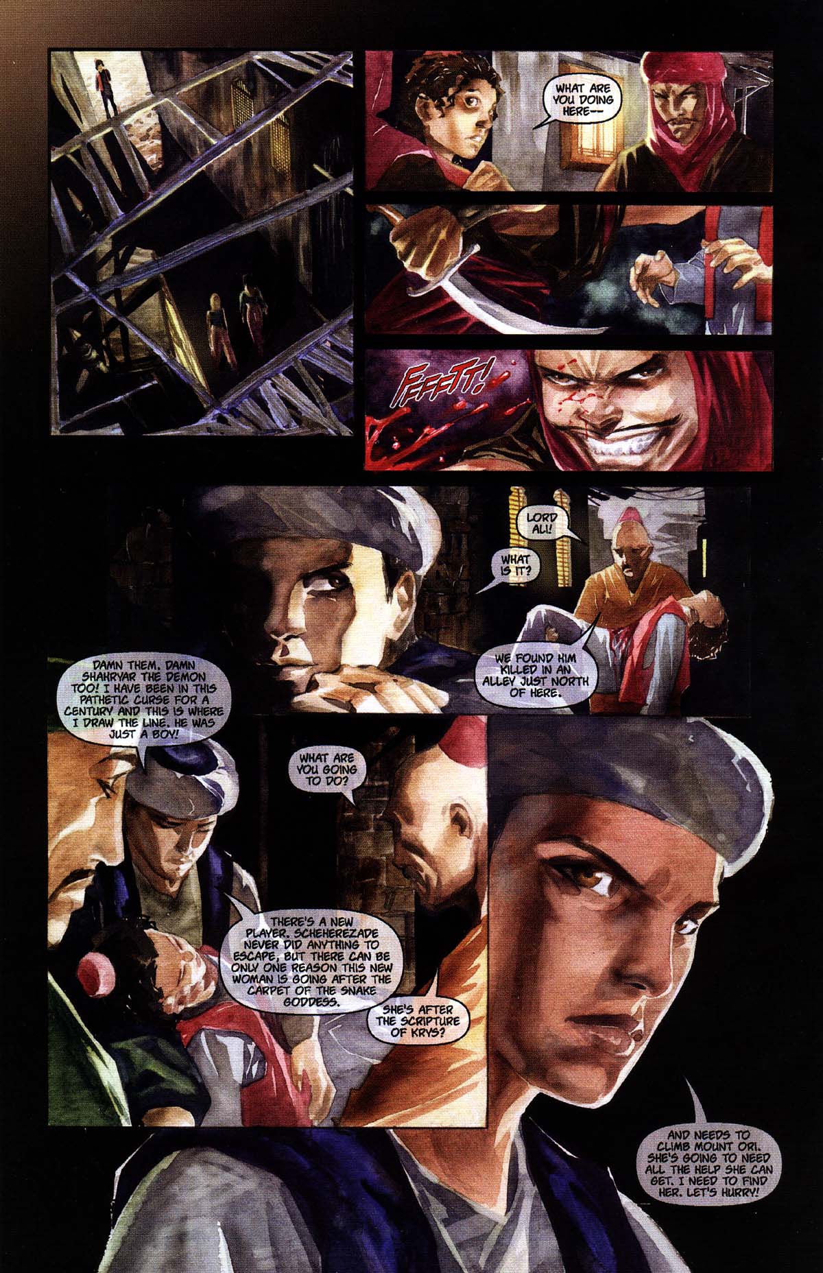 Read online Tomb Raider: Arabian Nights comic -  Issue # Full - 21