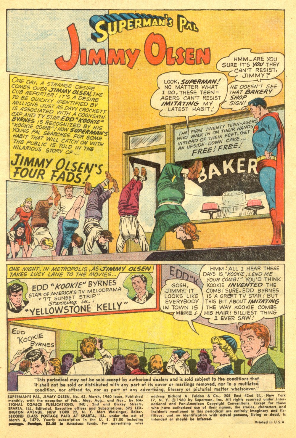 Read online Superman's Pal Jimmy Olsen comic -  Issue #43 - 3