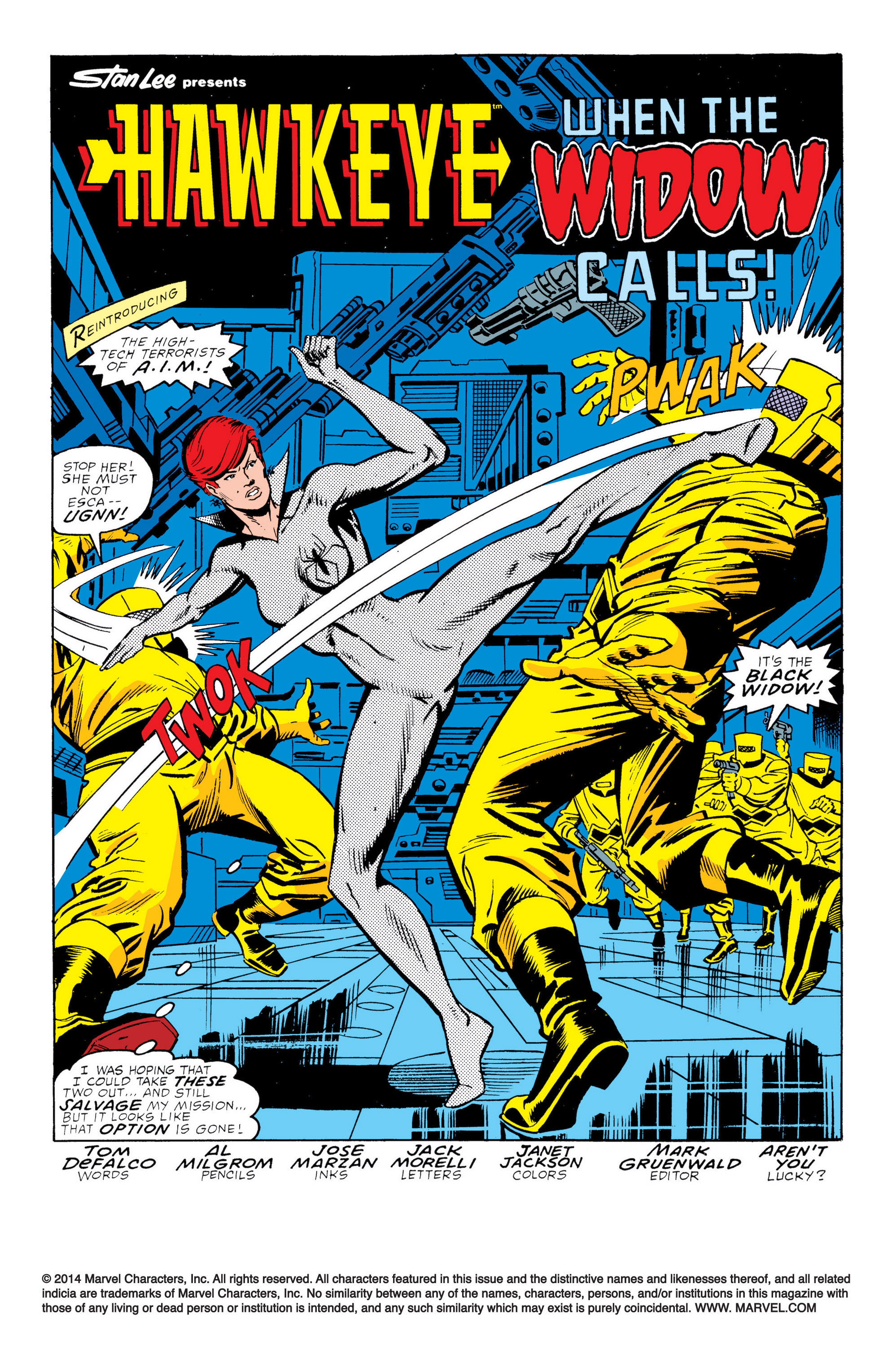 Read online Solo Avengers comic -  Issue #14 - 2