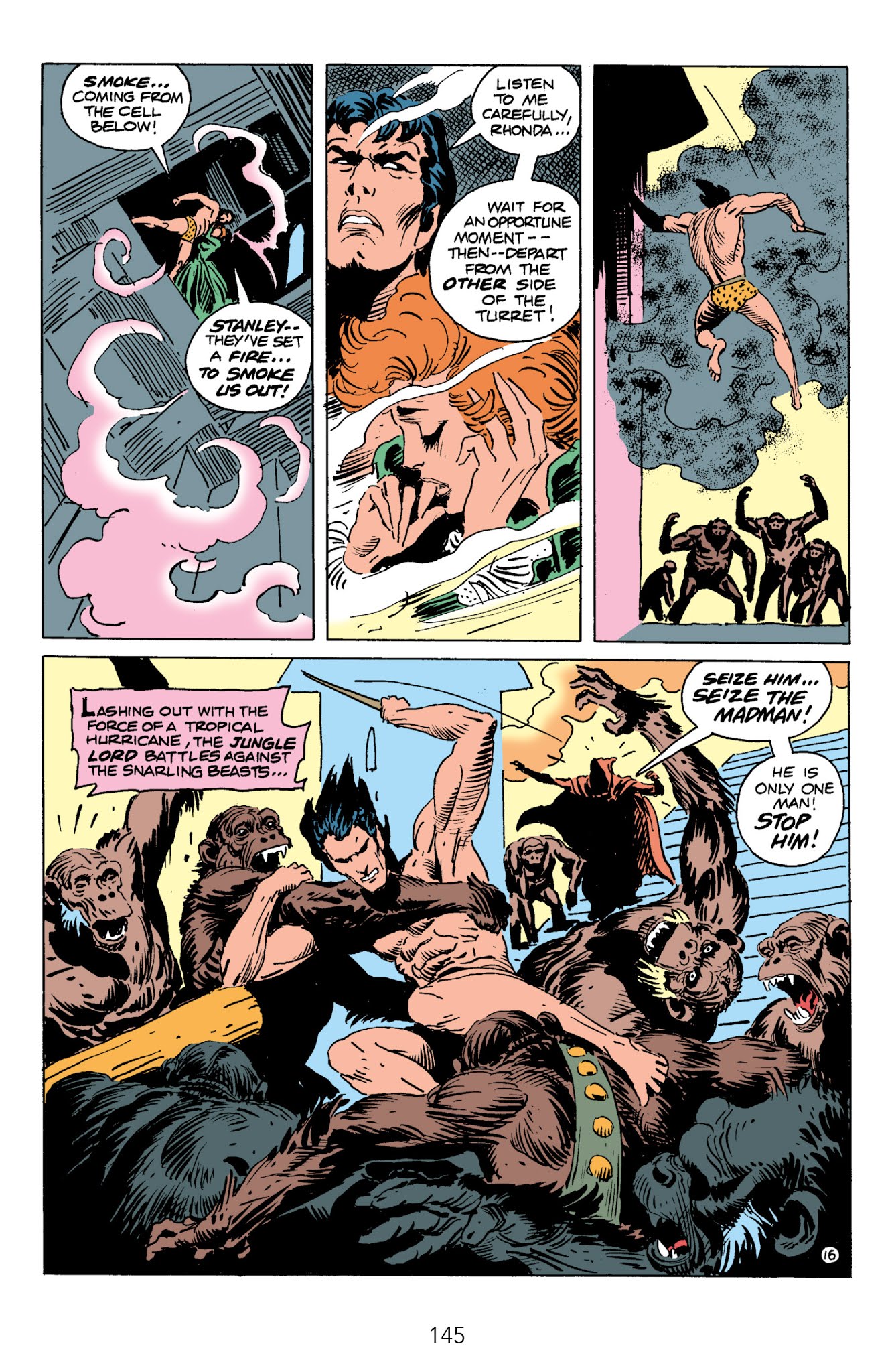 Read online Edgar Rice Burroughs' Tarzan The Joe Kubert Years comic -  Issue # TPB 3 (Part 2) - 36