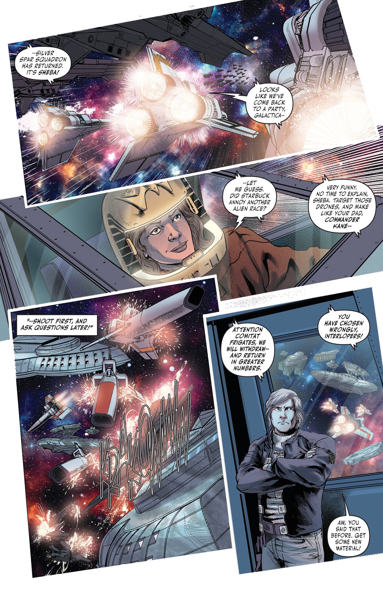 Read online Battlestar Galactica (Classic) comic -  Issue #1 - 21