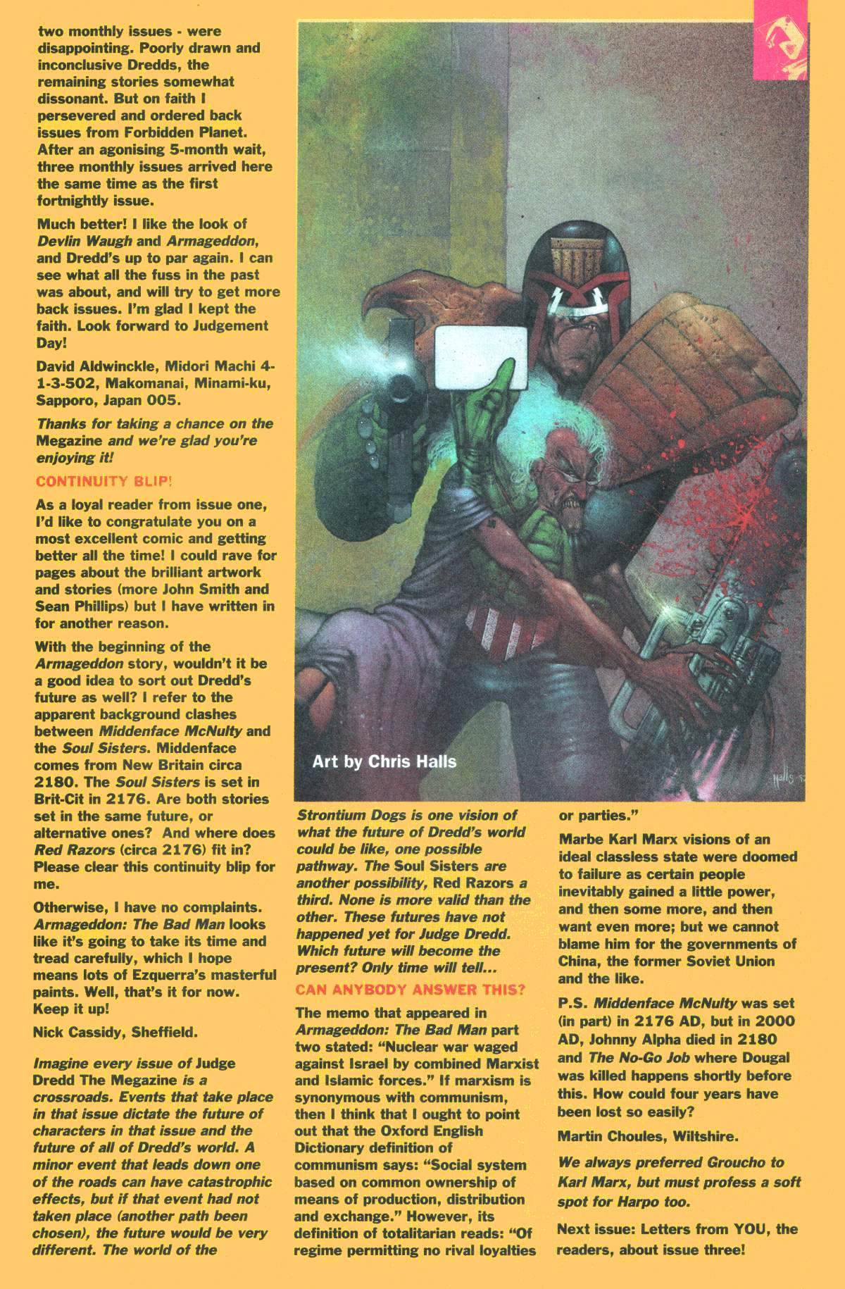 Read online Judge Dredd: The Megazine (vol. 2) comic -  Issue #6 - 34