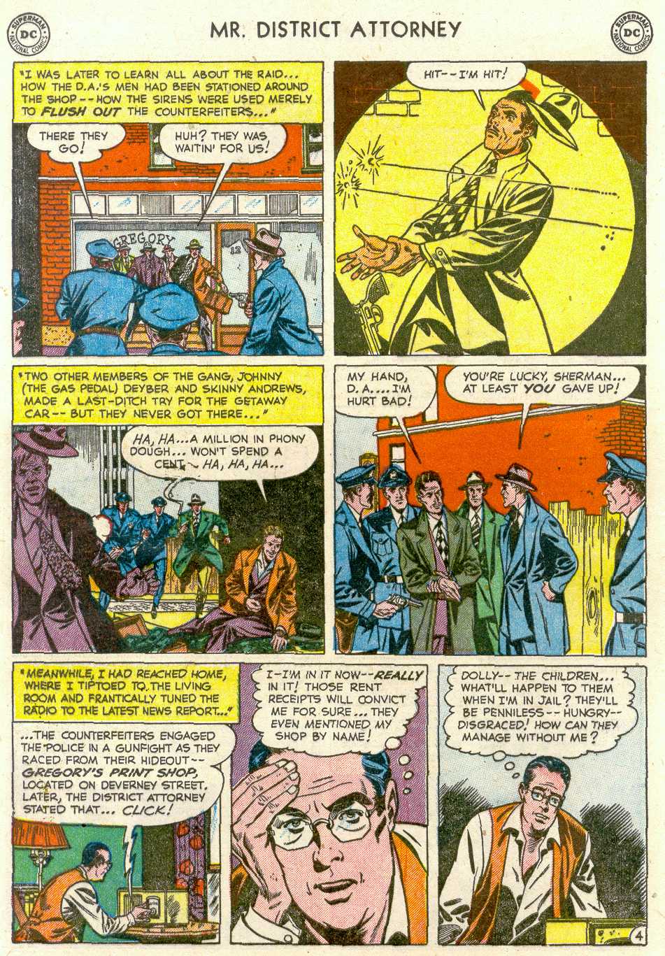 Read online Mr. District Attorney comic -  Issue #25 - 6