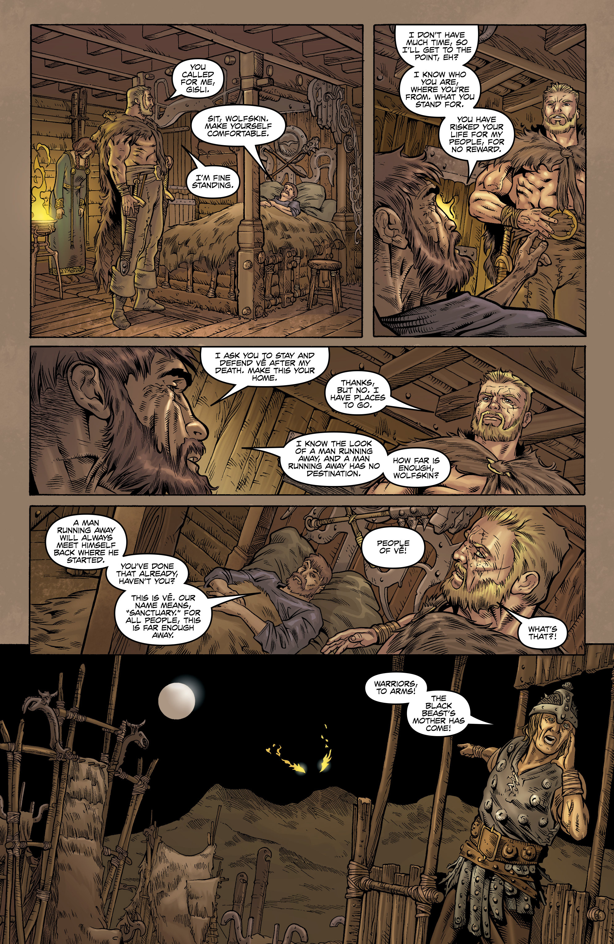 Read online Wolfskin: Hundredth Dream comic -  Issue #3 - 24